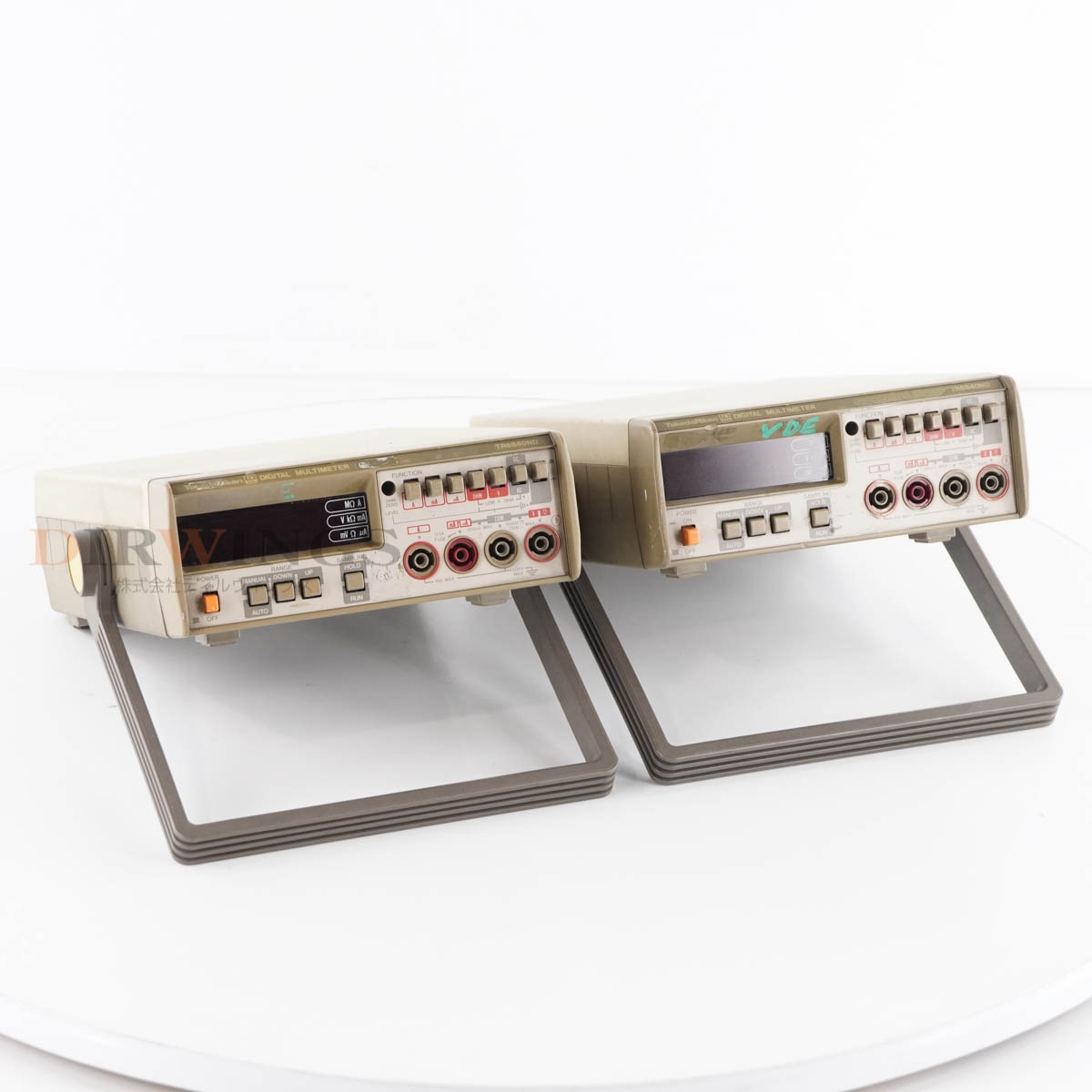 [DW]USED 8���ݾ� 2�楻�å� TAKEDA RIKEN TR6840ND DMM DIGITAL MULTIMETER �ǥ�����ޥ���᡼���� [06856-0014]