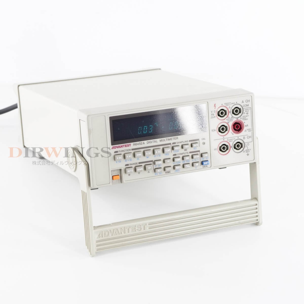 [DW]USED 8���ݾ� ADVANTEST R6452A DMM DIGITAL MULTIMETER �ǥ�����ޥ���᡼���� R13220 [06856-0023]