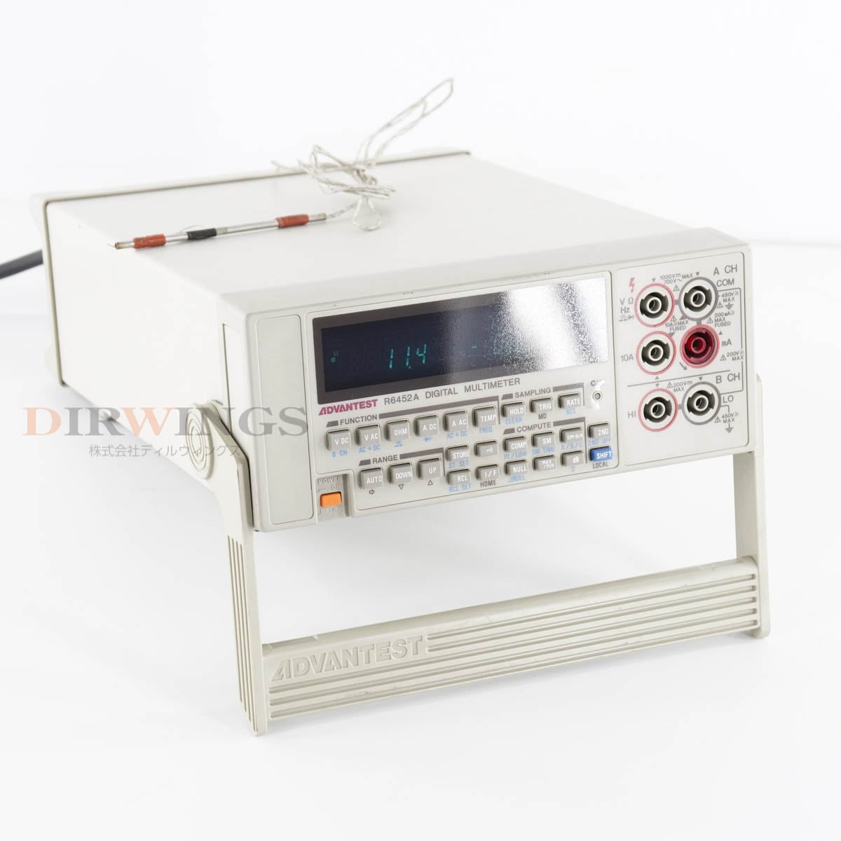 [DW]USED 8���ݾ� ADVANTEST R6452A DMM DIGITAL MULTIMETER �ǥ�����ޥ���᡼���� R13220 [06856-0025]
