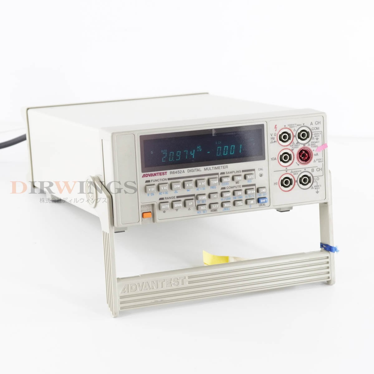 [DW]USED 8���ݾ� ADVANTEST R6452A DMM DIGITAL MULTIMETER �ǥ�����ޥ���᡼���� 13220 [06856-0026]