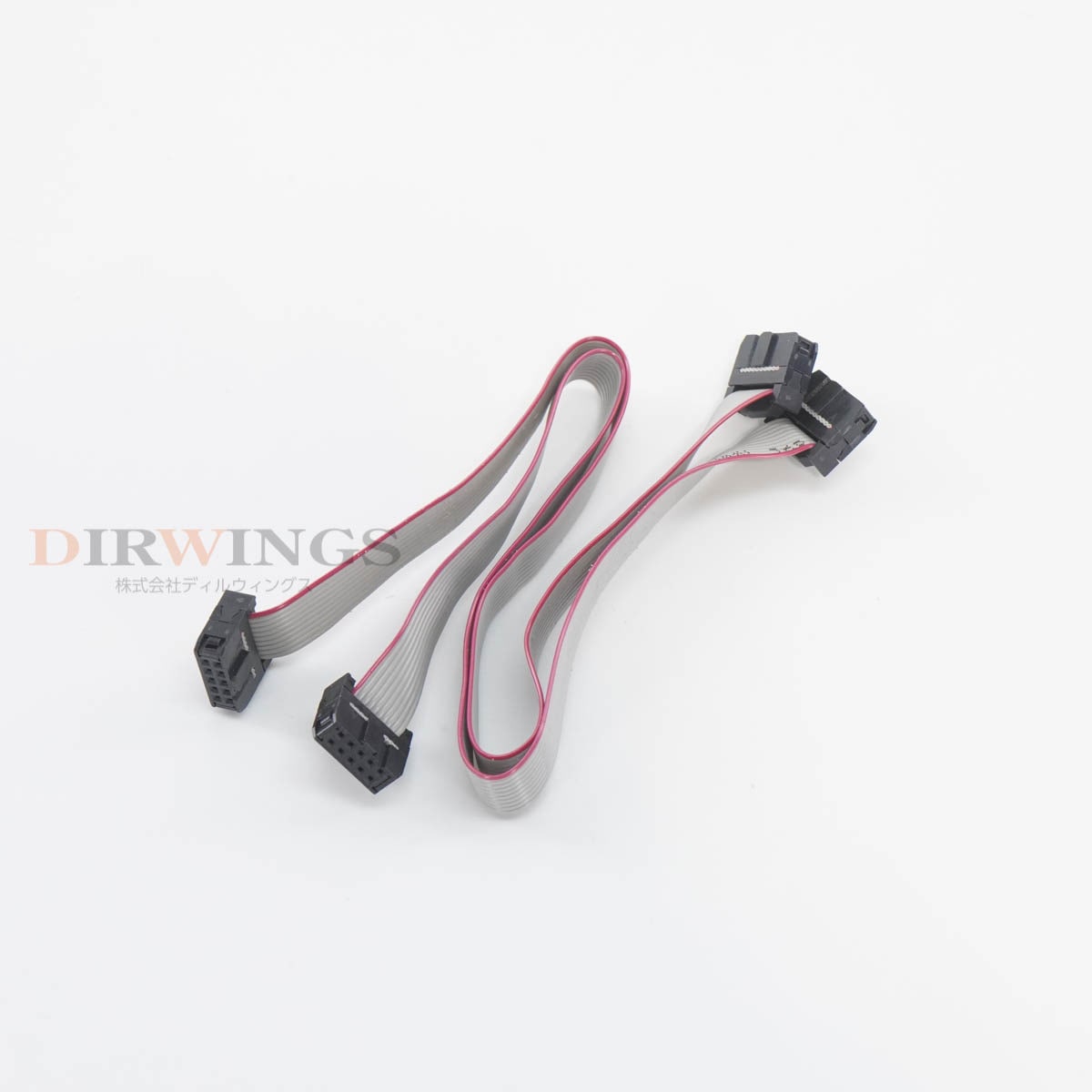 [DW]USED 8���ݾ� 2�ܥ��å� KIKUSUI PC01-PCZ1000A Flat Cable ����ž�����֥�/����ȥ������ѥե�åȥ����֥� ��30cm ...[06875-0099]