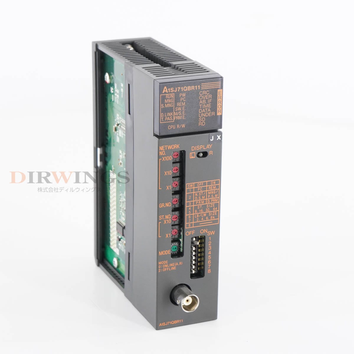 [PG]USED 8���ݾ� MITSUBISHI A1SJ71QBR11 DATA LINK UNIT 10�ͥåȥ����˥å� PLC �������󥵡� �ץ�����ޥ֥륳���...[06742-0141]
