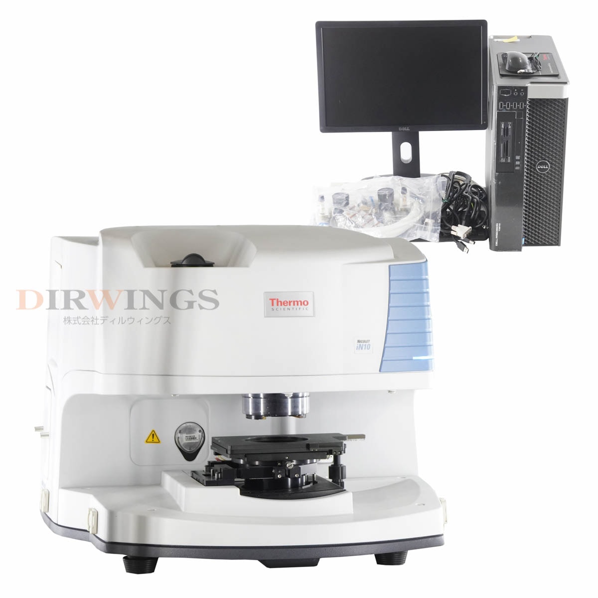 [DW]USED 8���ݾ� Thermo Fisher NICOLET iN10 FT-IR �ֳ������� ����FT-IR �ֳ�ʬ�����ٷ� AC�����ץ��� �Ÿ������� PC�� [06538-0001]