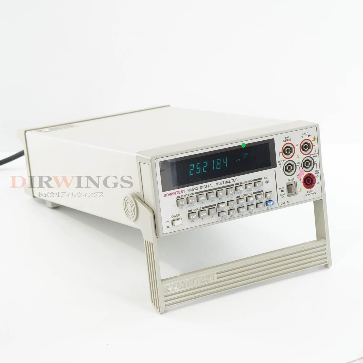 ADVANTEST R6552 5.5桁 デジタルマルチメーター 現状品