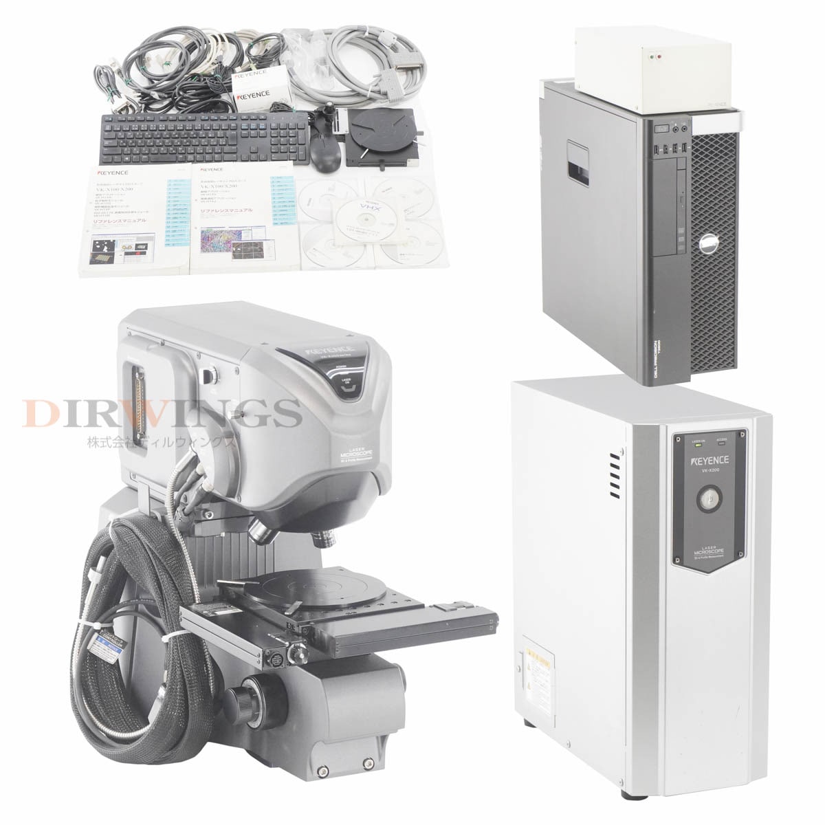 DW]USED 8日保証 KEYENCE VK-X210 VK-X200 LASER MICROSCOPE 形状測定
