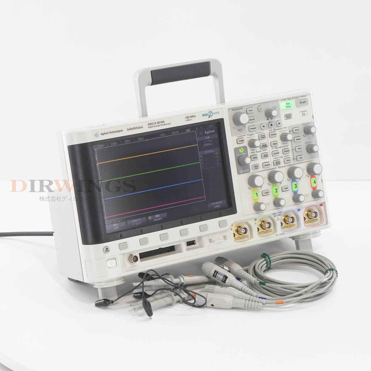 [DW]USED 8���ݾ� Agilent DSO-X 3014A InfiniiVision Digital Storage Oscilloscope �������������� 100MHz 4GSa/s 4ch 10...[06820-0234]