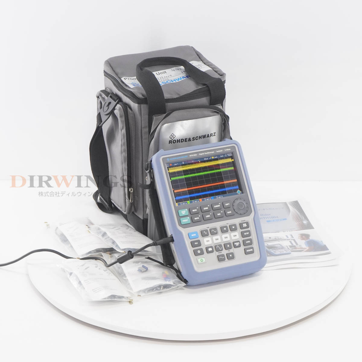 [DW]USED 8���ݾ� Rohde & Schwarz RTH1004 Scope Rider Digital Oscilloscope �ϥ�ɥإ�� �ǥ����륪������������ 5GSa/...[06820-0238]