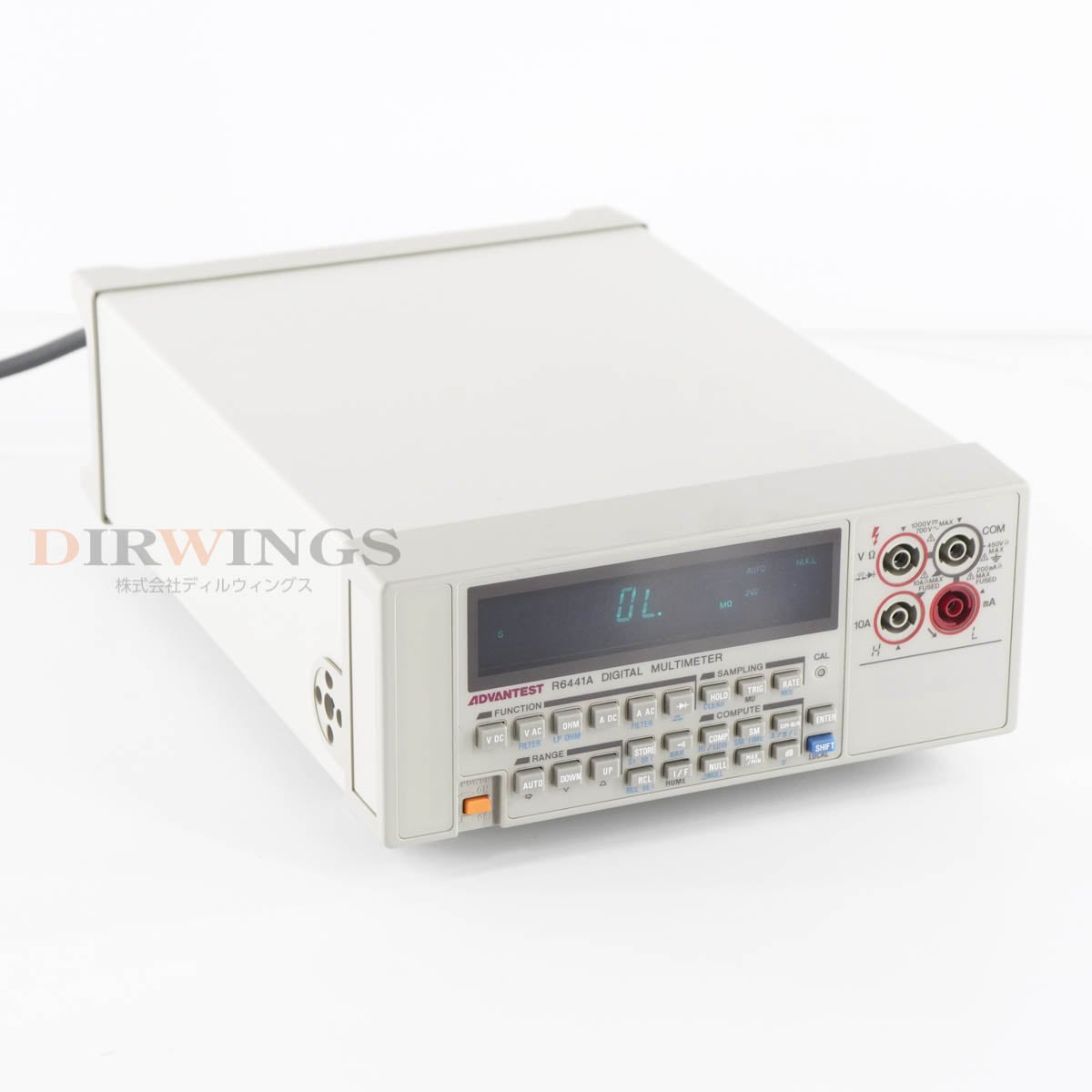 [DW]USED 8���ݾ� ADVANTEST R6441A DMM DIGITAL MULTIMETER �ǥ�����ޥ���᡼���� [06820-0477]