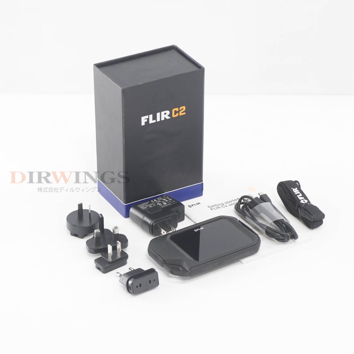 [DW]USED 8���ݾ� ư���ǧ�� FLIR C2 �ֳ��������⥰��ե��� ����ѥ��ȥ����⥰��ե�������� AC�����ץ��� �谷������ [06820-0858]