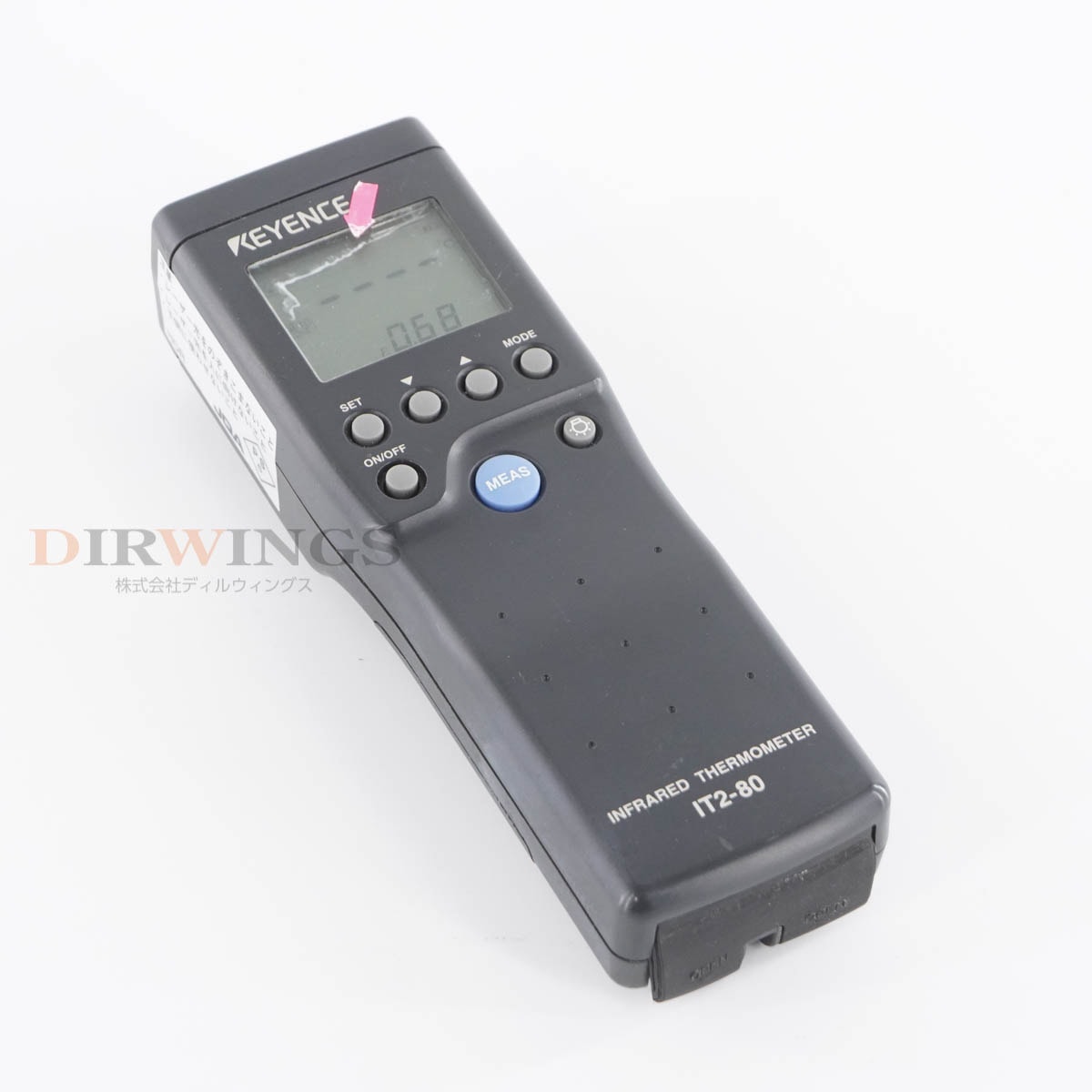 [DW]USED 8���ݾ� KEYENCE IT2-80 INFRARED THERMOMETER ���ܿ��ϥ�ǥ����ٷ� ���ܿ������ٷ� -50~500�� [06820-0862]