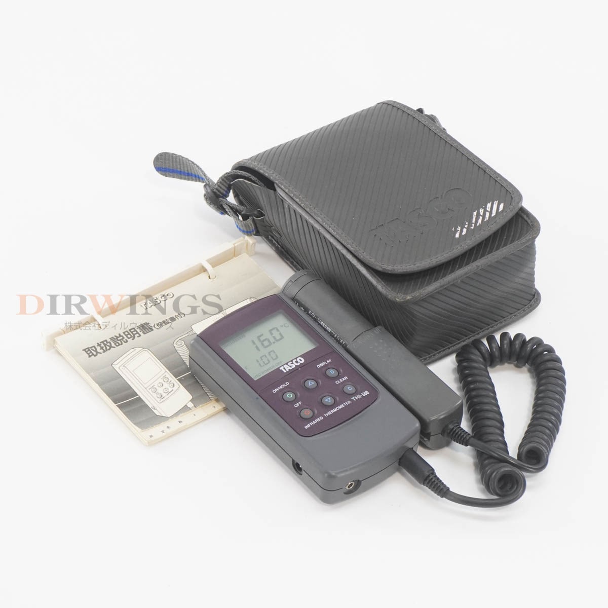 [DW]USED 8���ݾ� TASCO THI-500 INFRARED THERMOMETER ���Ͳ��ٷ� THI-PRS -50��~500�� �谷������ [06820-0864]