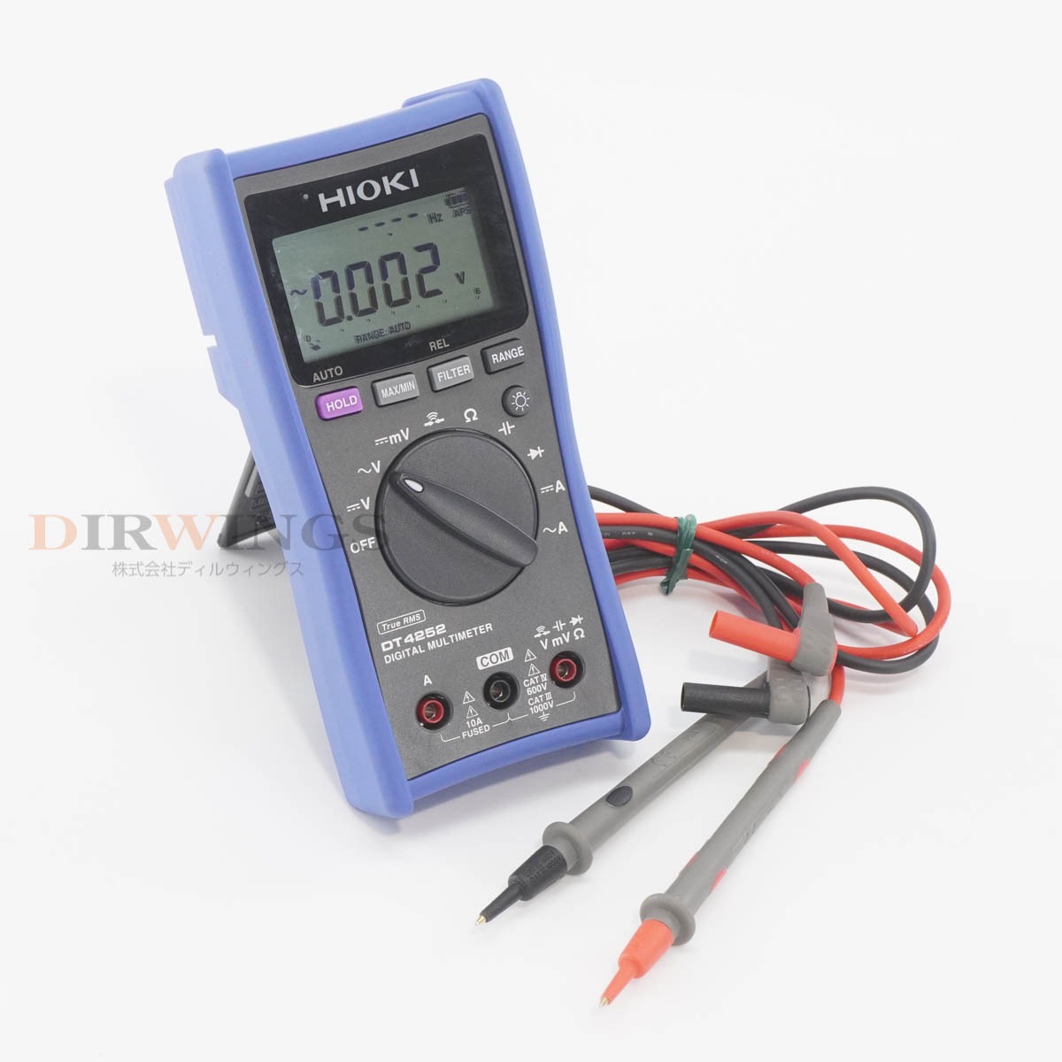 [DW]USED 8���ݾ� HIOKI DT4252 DMM DIGITAL MULTIMETER �ǥ�����ޥ���᡼���� [06801-0039]