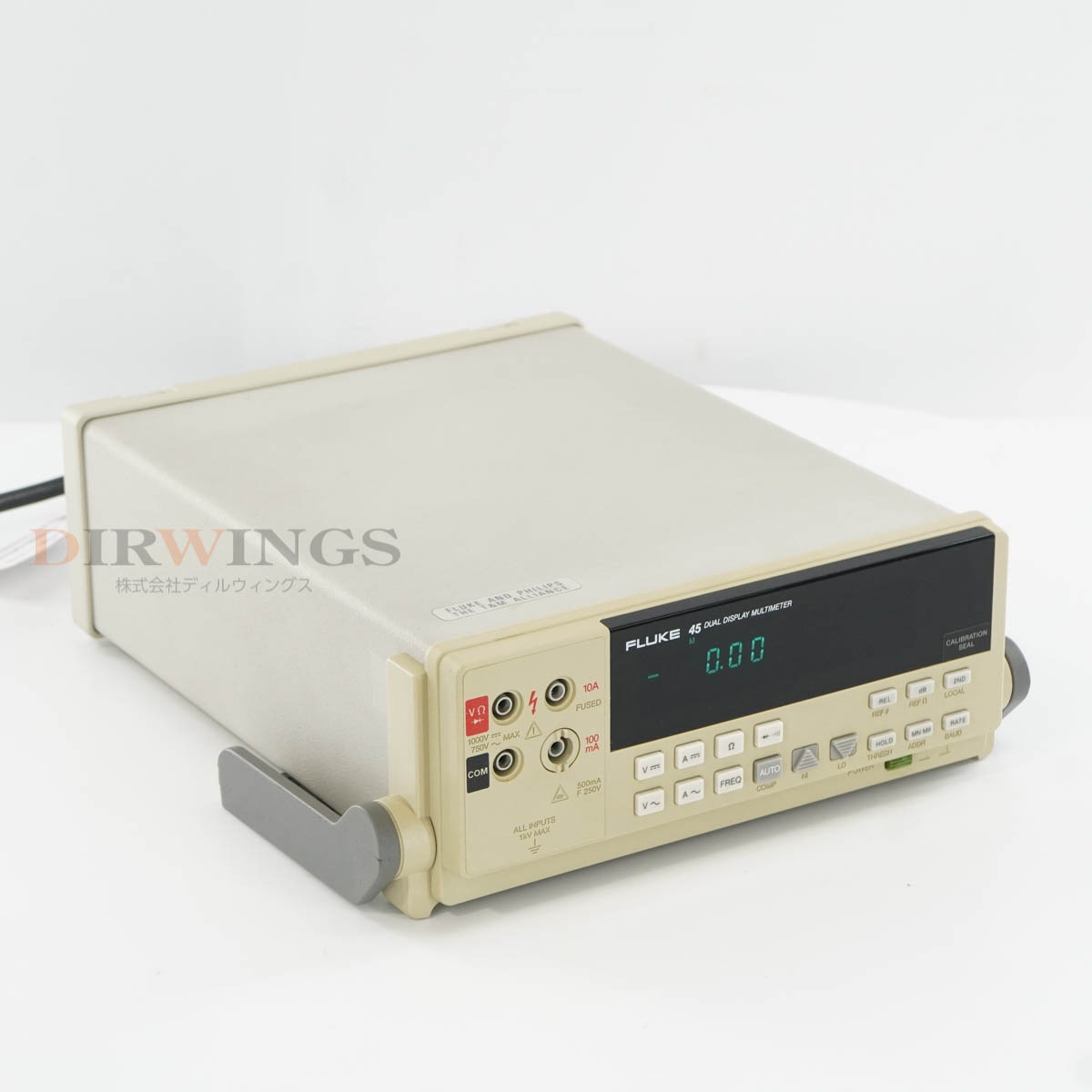 [DW]USED 8���ݾ� FLUKE 45 DUAL DISPLAY MULTIMETER �ޥ���᡼���� [06696-0035]