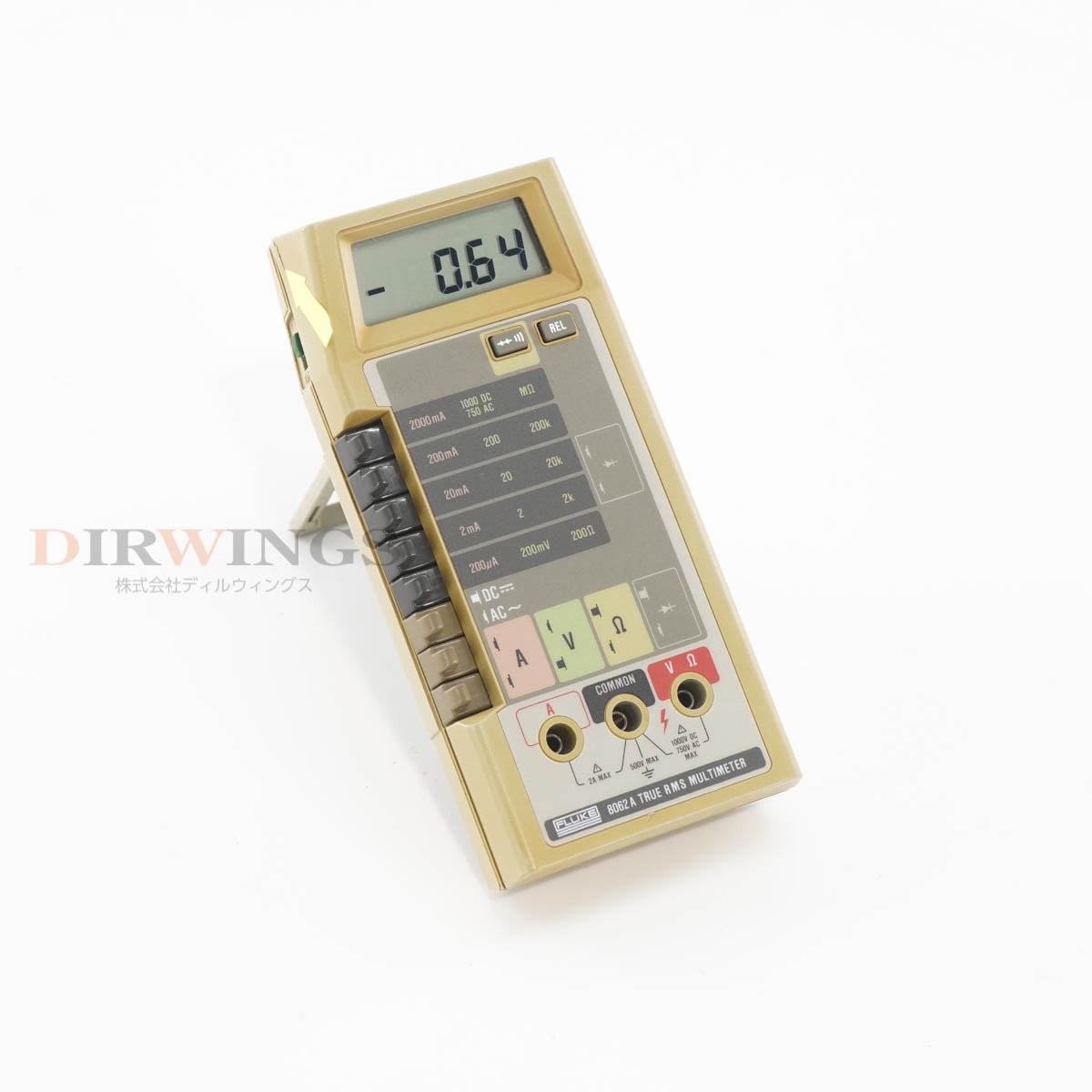 [DW]USED 8���ݾ� FLUKE 8062A TRUE RMS MULTIMETER DIGITAL MULTIMETER �ǥ�����ޥ���᡼���� �ޥ���᡼���� [06696-0154]
