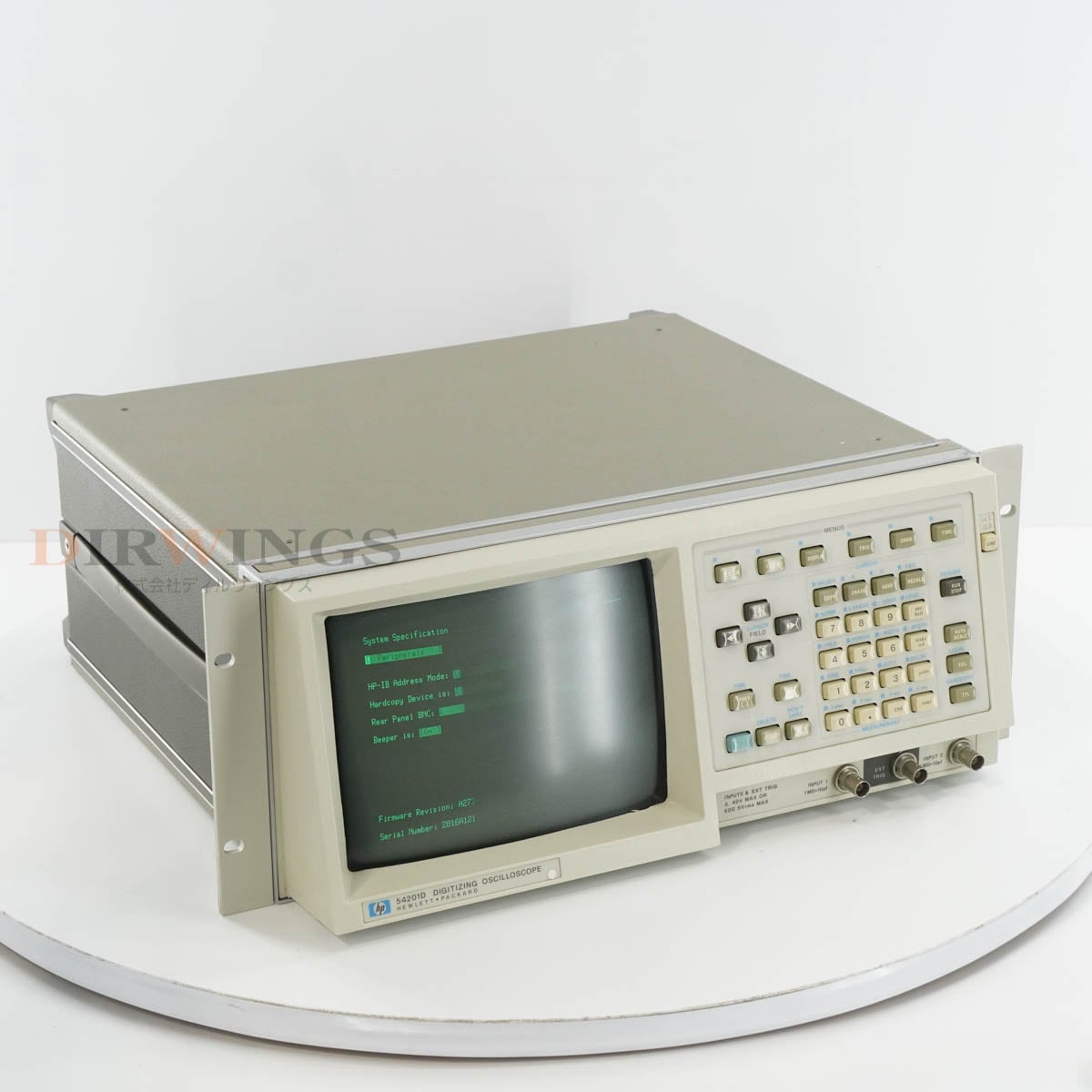 [DW]USED 8���ݾ� hp 54201D DIGITIZING OSCILLOSCOPE �������������� [06696-0180]
