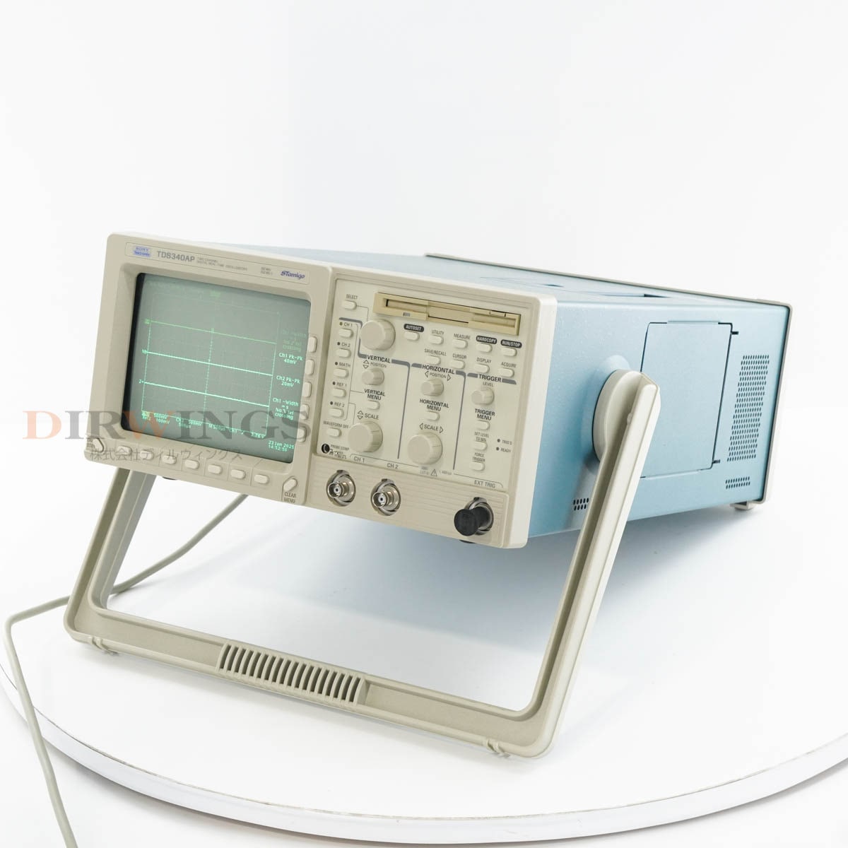 [DW]USED 8���ݾ� SONY Tektronix TDS340AP STamigo DIGITAL REAL-TIME OSCILLOSCOPE �������������� 2ch 100MHz 500MS/s ...[06696-0181]