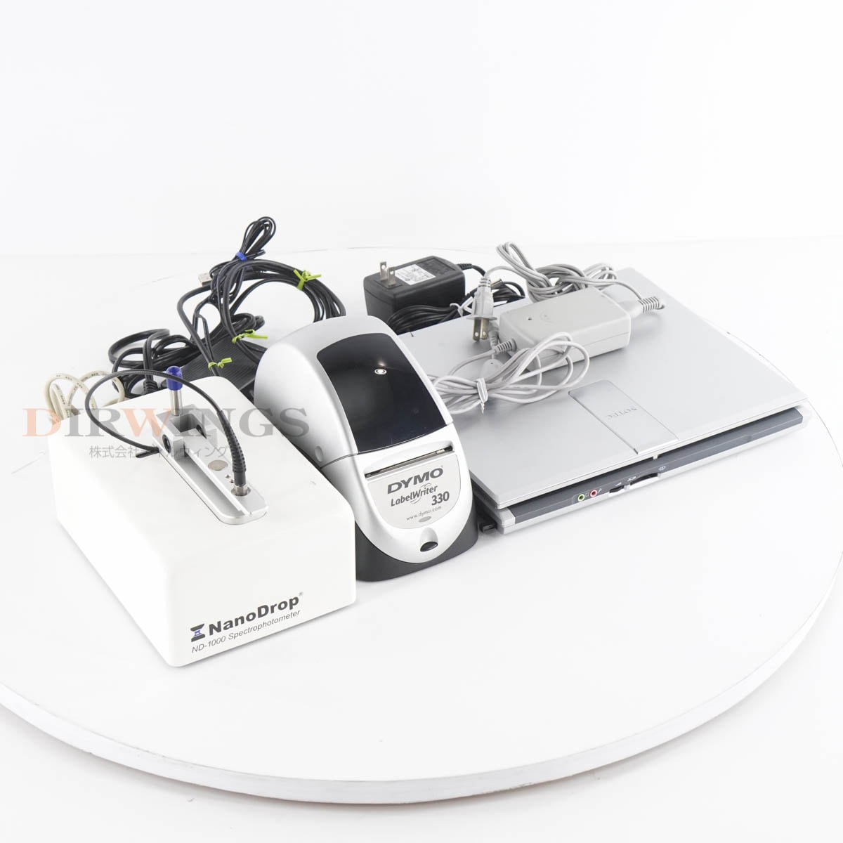 [DW]USED 8���ݾ� NanoDrop ND-1000 Thermo ������ UV/Vis Spectrophotometer ʬ�����ٷ� AC�����ץ��� ���եȥ����� PC�� [06723-0048]