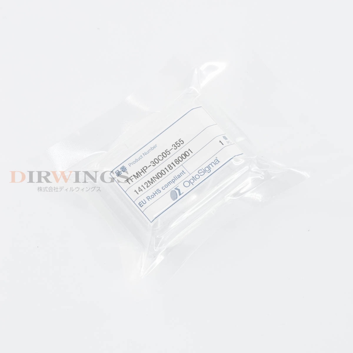 [DW]USED 8���ݾ� 2������ ̤������ OptoSigma TFMHP-30C05-355 SIGMA KOKI Dielectric Mirror For High Power Laser �ϥ�...[06952-0034]