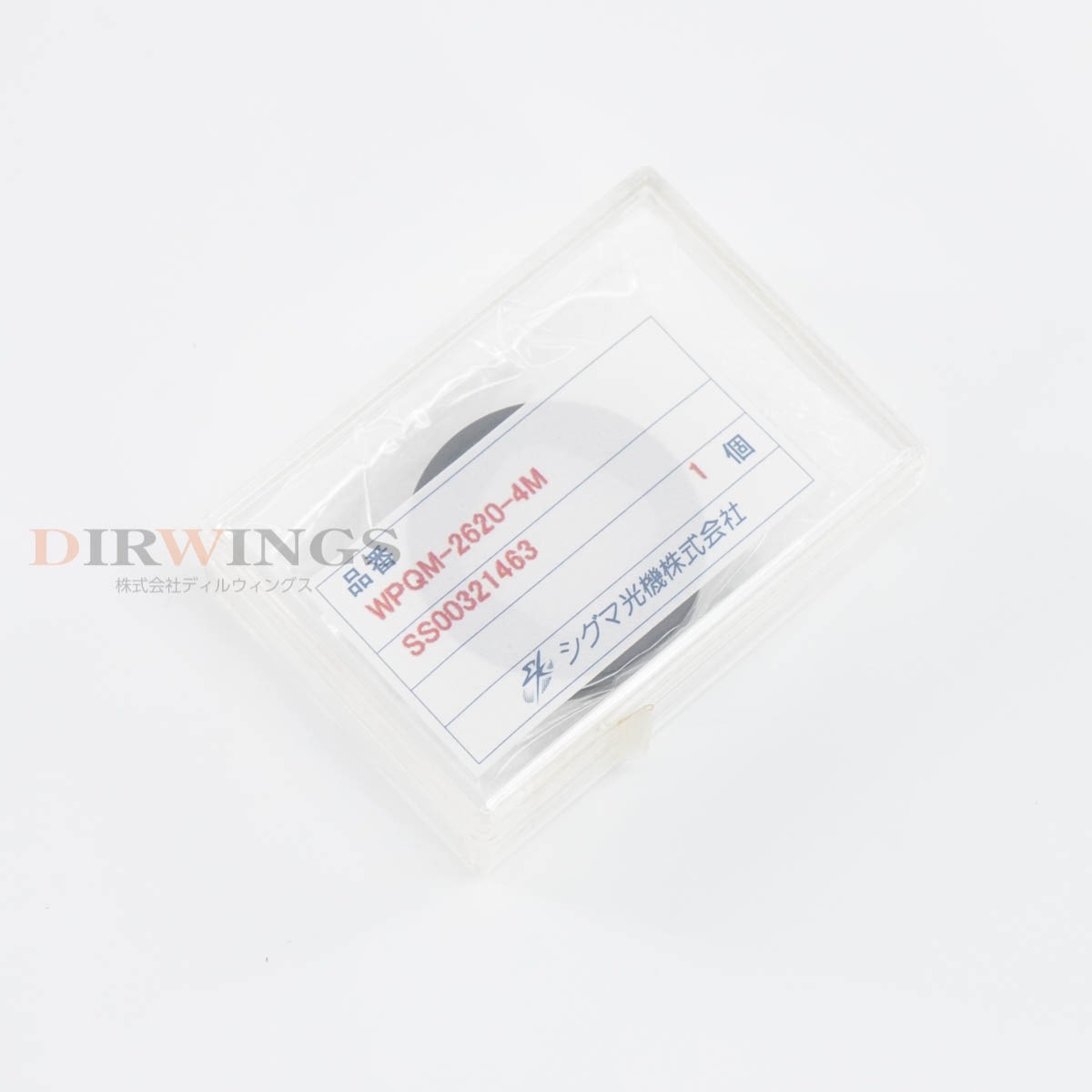 [DW]USED 8���ݾ� ̤������ SIGMA KOKI WPQM-2620-4M OptoSigma Quartz Waveplate �徽��Ĺ�� [06952-0040]