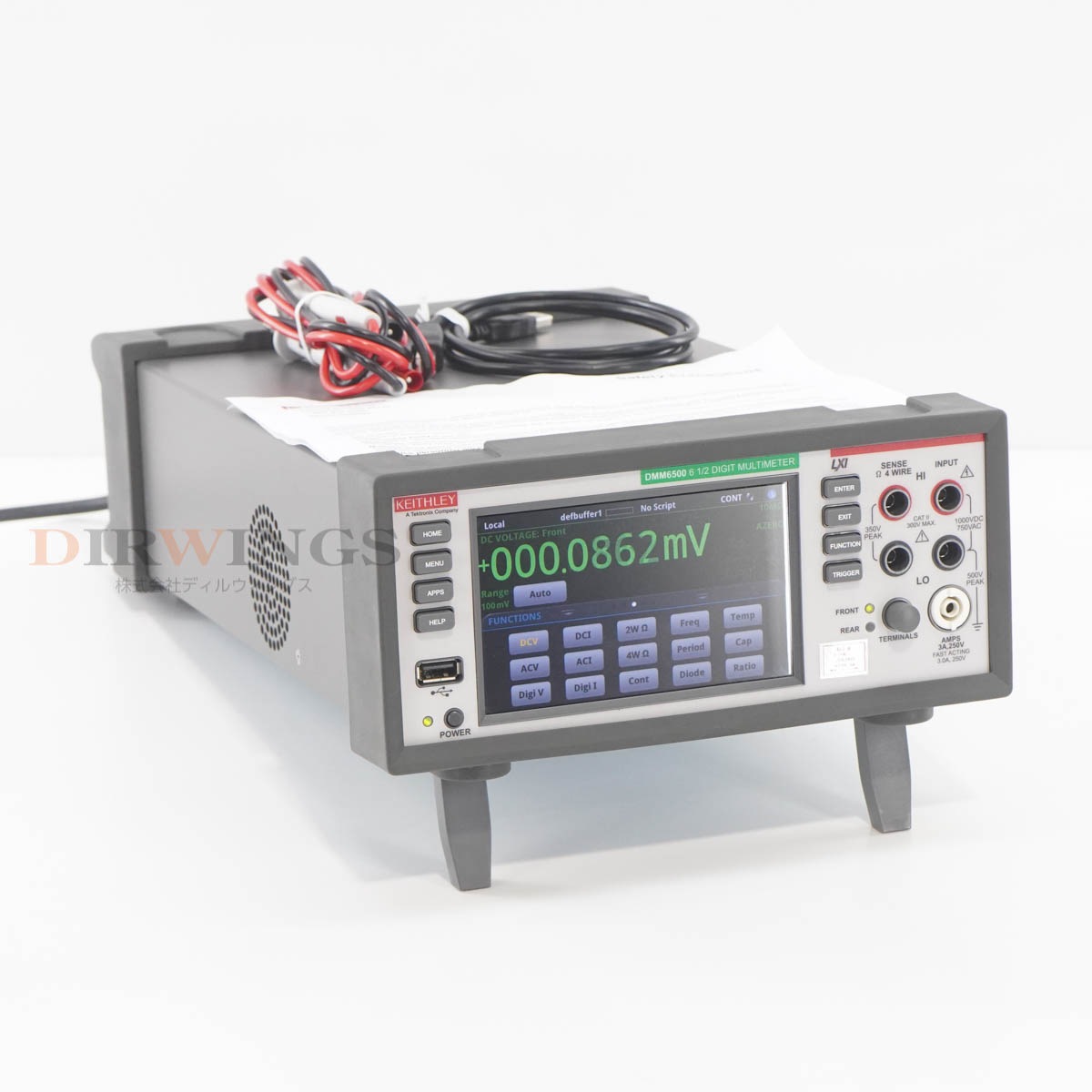 [DW]USED 8���ݾ� 04/2024CAL KEITHLEY DMM6500 6 1/2 DIGIT MULTIMETER 6.5�� �ǥ�����ޥ���᡼���� ���å������꡼�� ...[06912-0217]