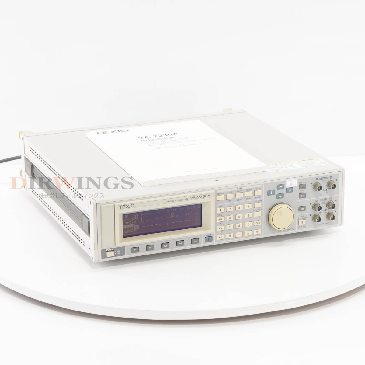 [JB]USED ݾڤʤ TEXIO VA-2230A AUDIO ANALYZER ǥʥ饤 Ÿ 谷 [06912-0071]