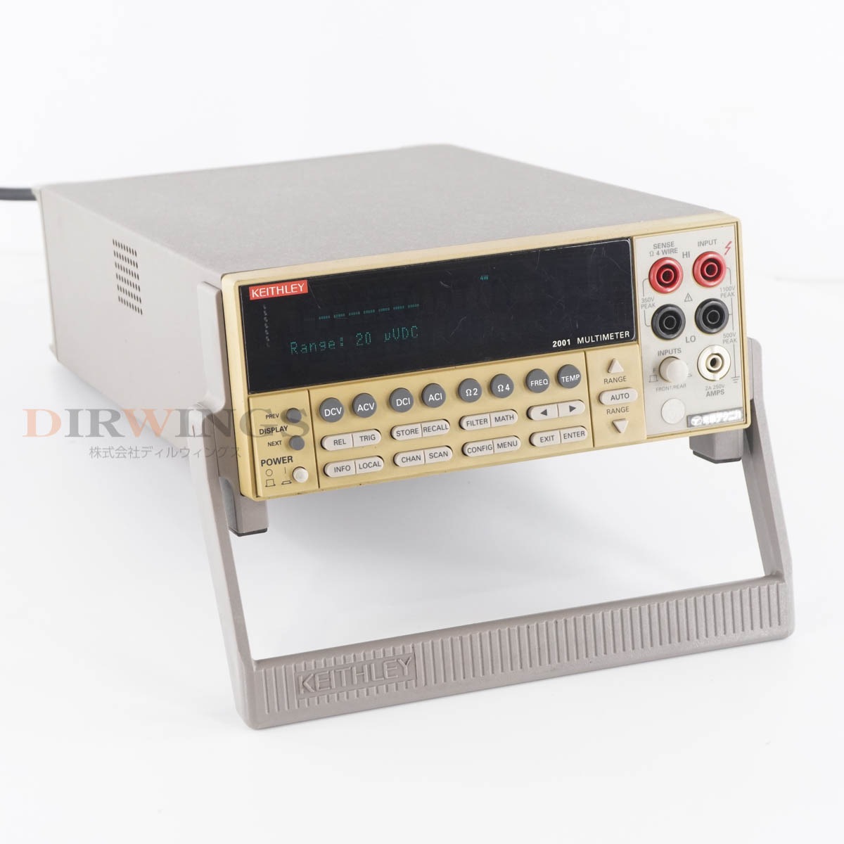 [DW]USED 8���ݾ� KEITHLEY 2001 DMM DIGITAL MULTIMETER �ޥ���᡼���� �ǥ�����ޥ���᡼���� 7.5�� [06935-0004]