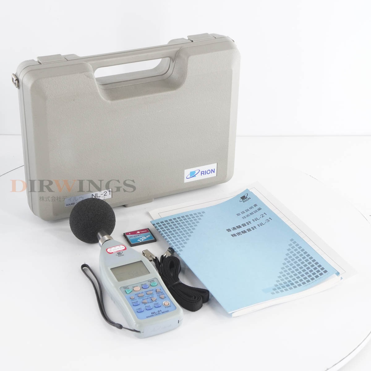 [DW]USED 8���ݾ� ��������2025ǯ10�� RION NL-21 SOUND LEVEL METER ���������� ������ɥ�٥�᡼���� NH-21 UC-52 �谷...[06980-0367]
