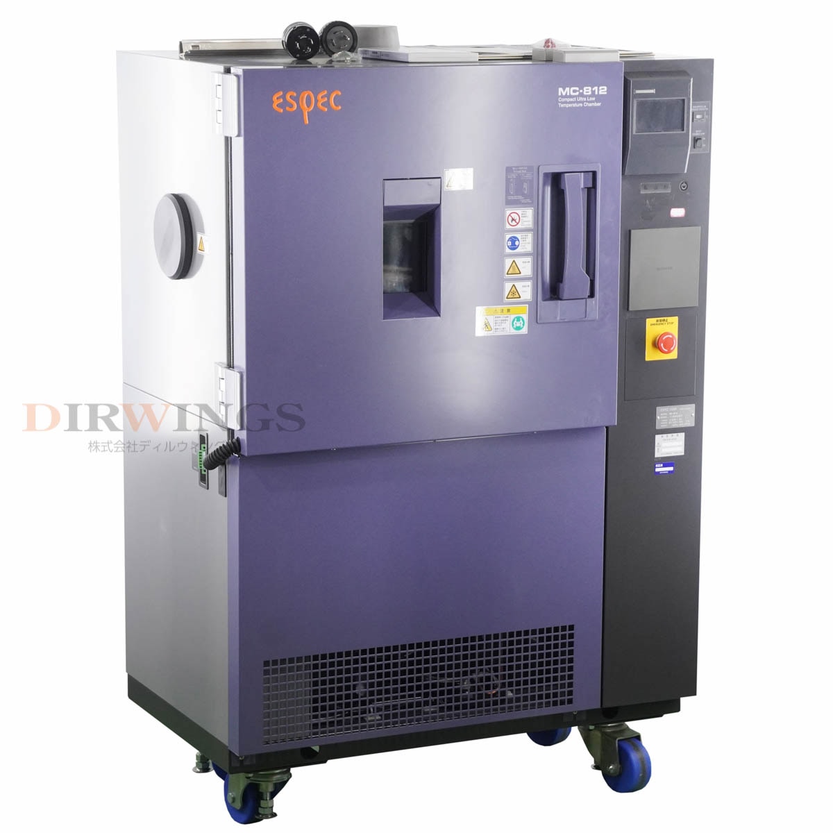[DW]USED 8���ݾ� ESPEC MC-812 Compact Ultra Low Temperature Chamber ����Ķ�㲹������ �ߥ˥��֥��� ���եȥ����� �谷...[06980-0220]