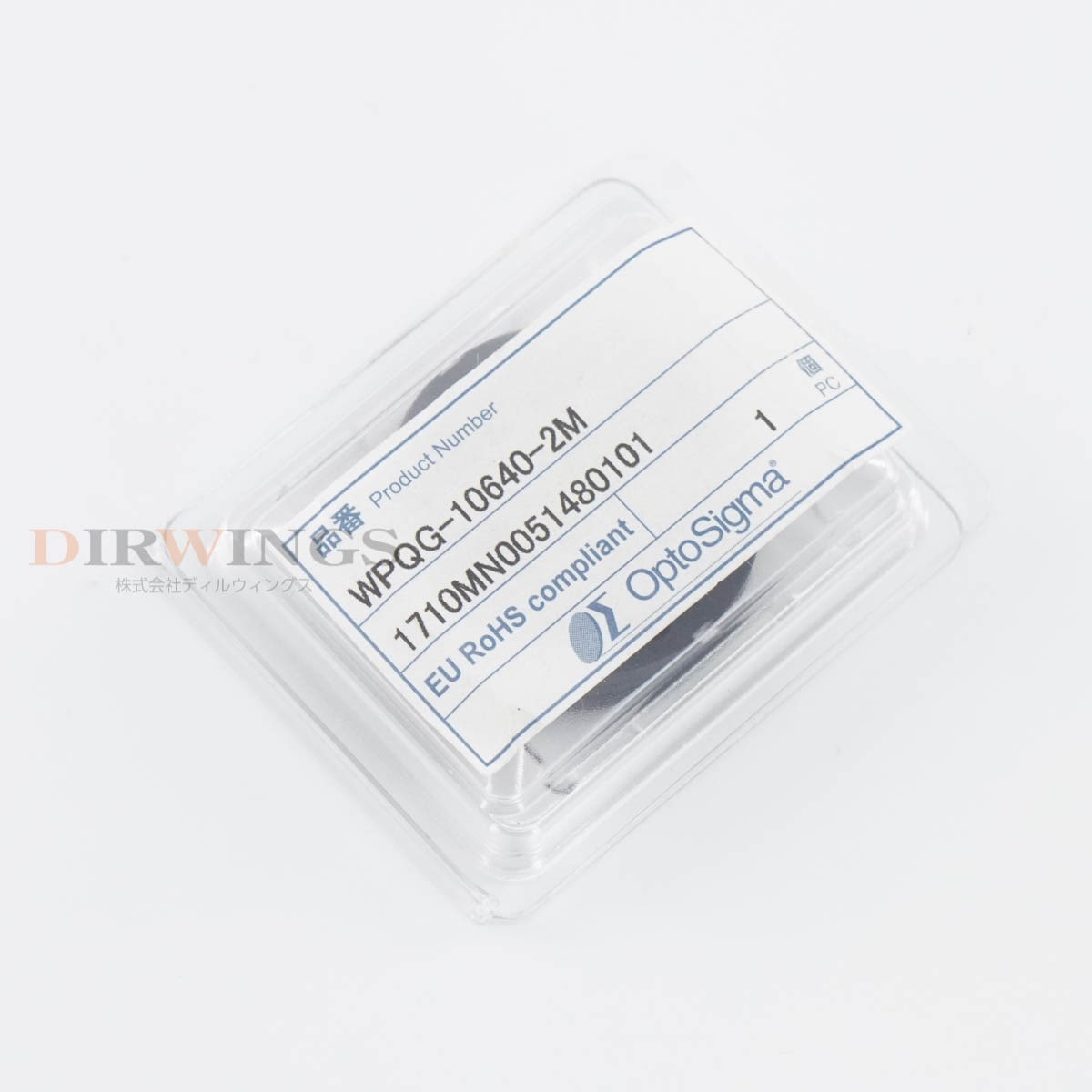 [DW]USED 8���ݾ� ̤���Ѥ˶ᤤ OptoSigma WPQG-10640-2M SIGMA KOKI Quartz Waveplate �徽��Ĺ�� [06952-0023]