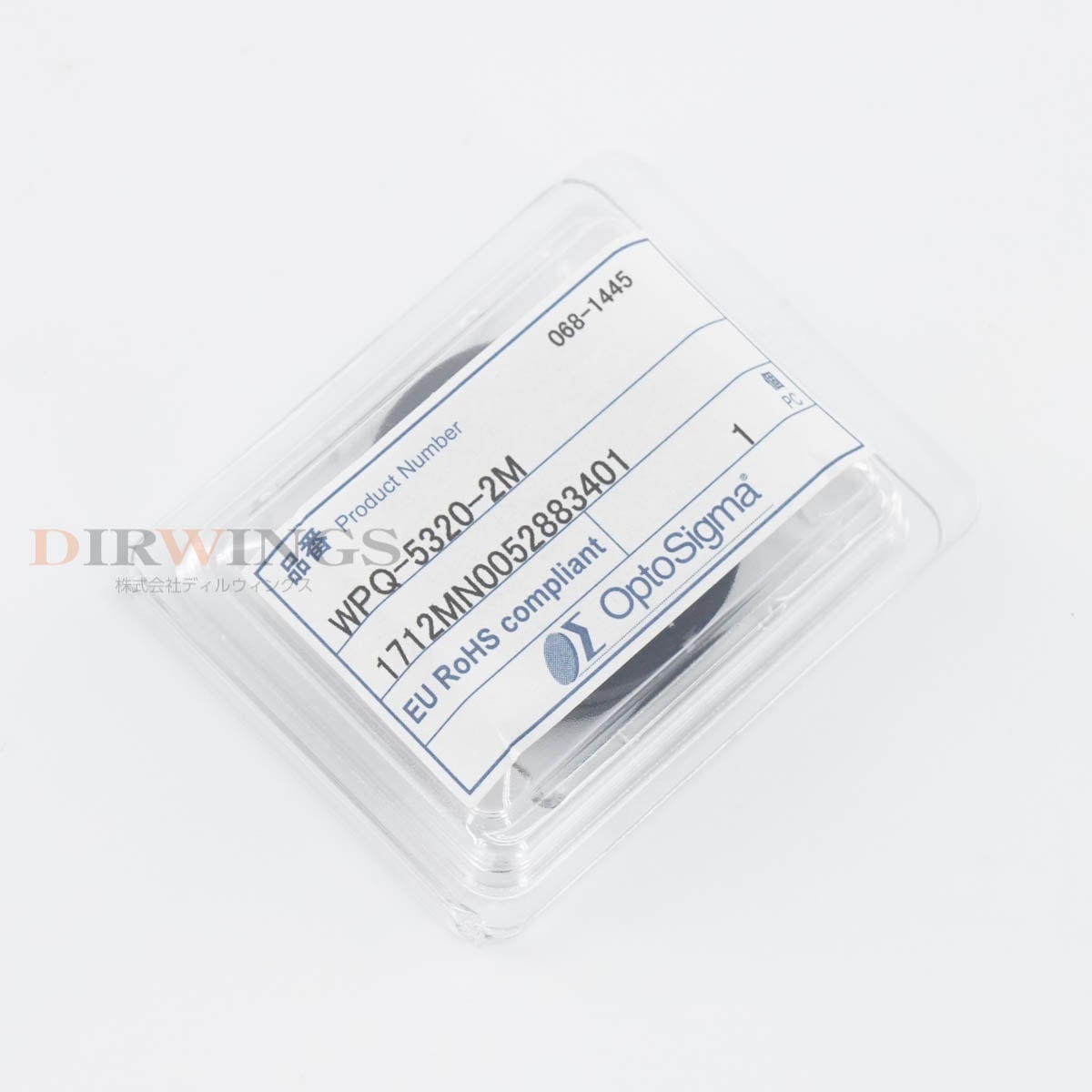 [DW]USED 8���ݾ� ̤���Ѥ˶ᤤ OptoSigma WPQ-5320-2M SIGMA KOKI Quartz Waveplate �徽��Ĺ�� [06952-0022]