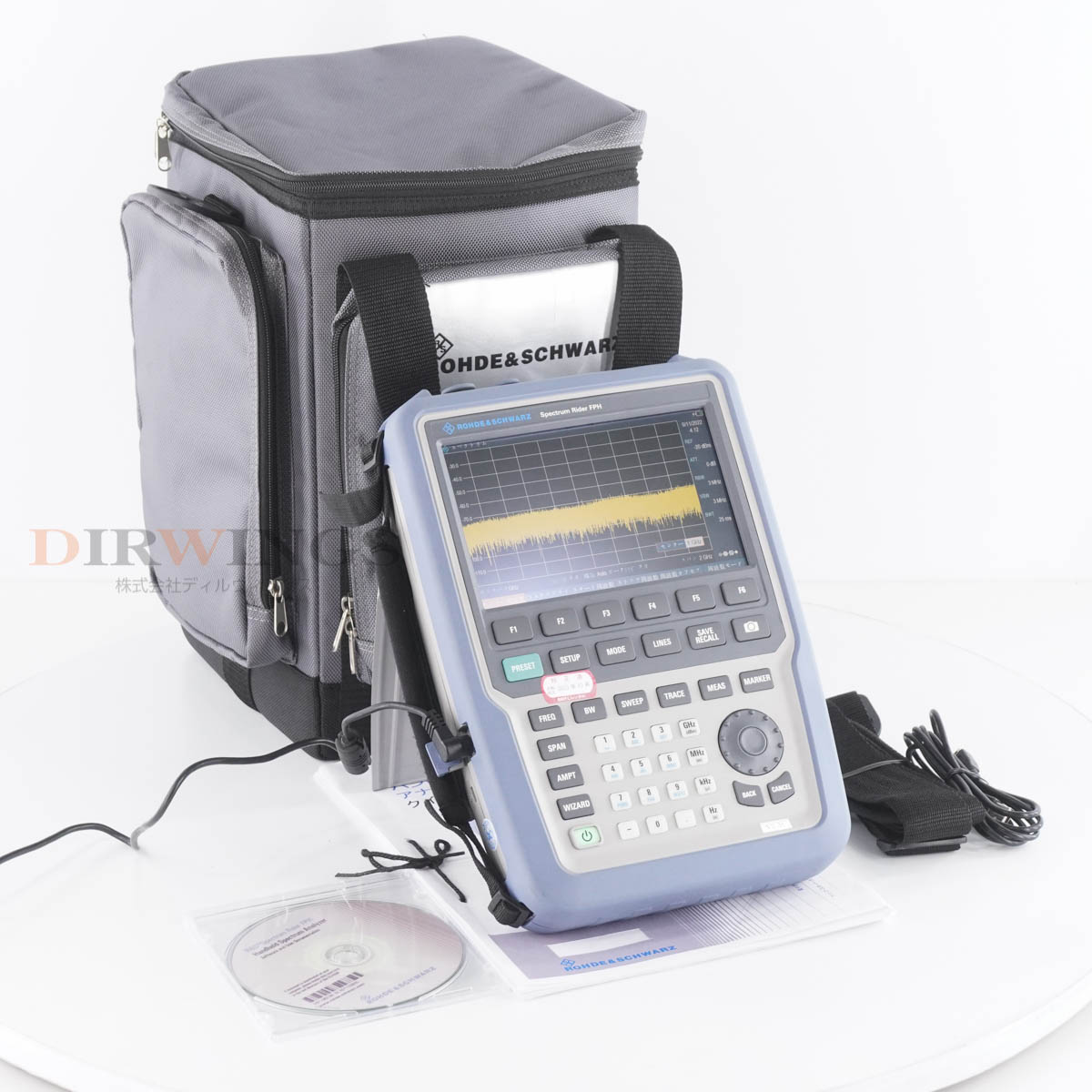 [DW]USED 8���ݾ� 10/2022CAL Rohde & Schwarz Spectrum Rider FPH Model 02 ���ڥ��� Handheld Spectrum Analyzer �ϥ��...[06980-0043]
