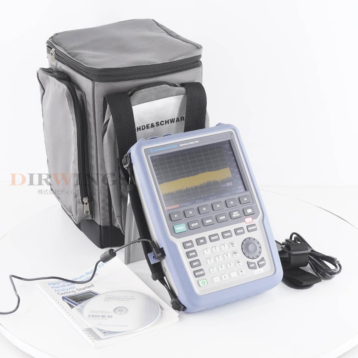 [DW]USED 8���ݾ� ��������2025ǯ9�� Rohde & Schwarz Spectrum Rider FPH Model 02 ���ڥ��� Handheld Spectrum Analyzer ...[06980-0041]