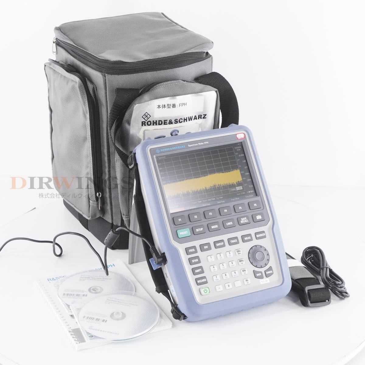 [DW]USED 8���ݾ� 05/2023CAL Rohde & Schwarz Spectrum Rider FPH Model 02 ���ڥ��� Handheld Spectrum Analyzer �ϥ��...[06980-0039]