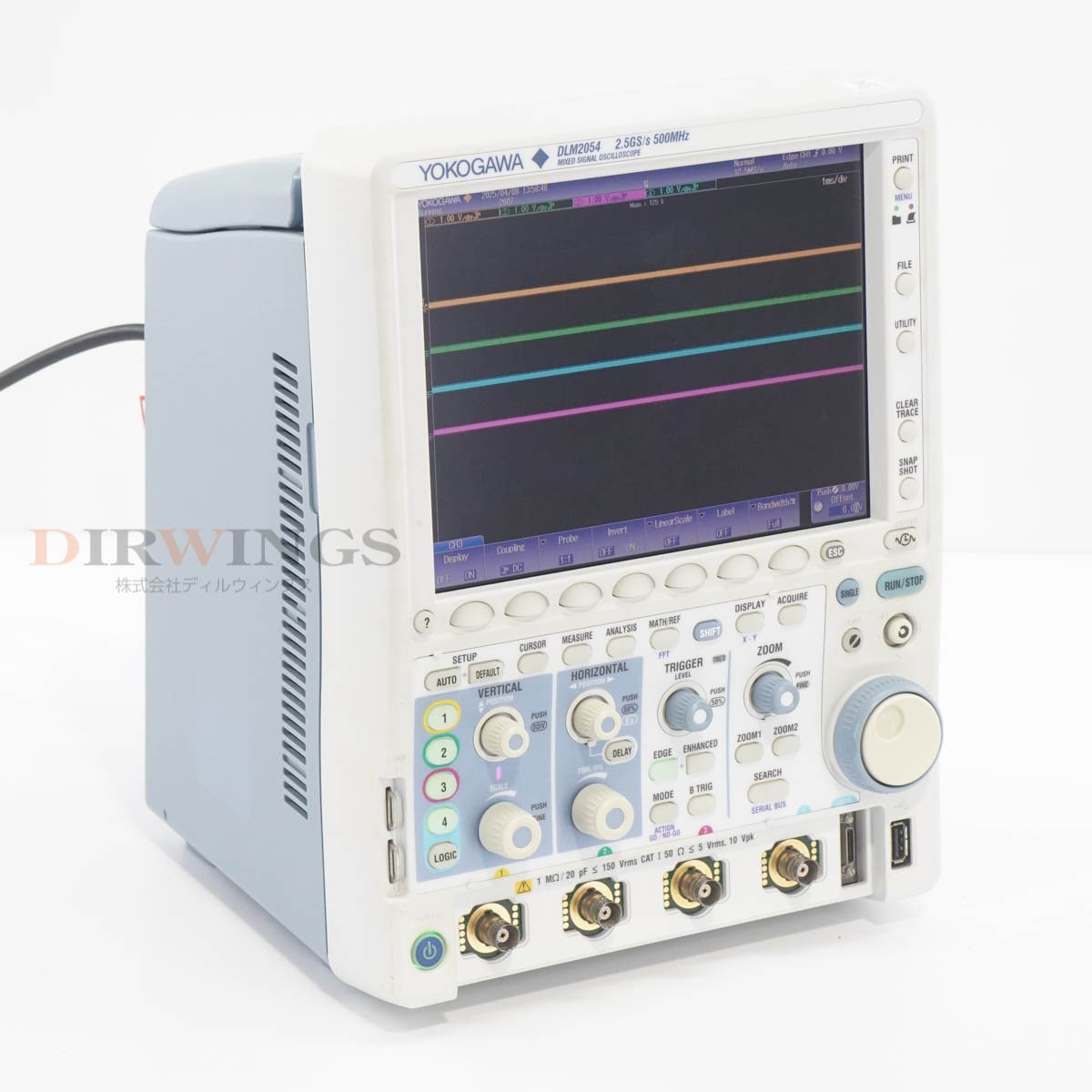 [DW]USED 8���ݾ� 05/2024CAL YOKOGAWA DLM2054 710130-M-HJ/B5/M2/P4/C11/C8 MSO DLM2000 MIXED SIGNAL OSCILLOSCOPE �ߥ�...[06912-0328]