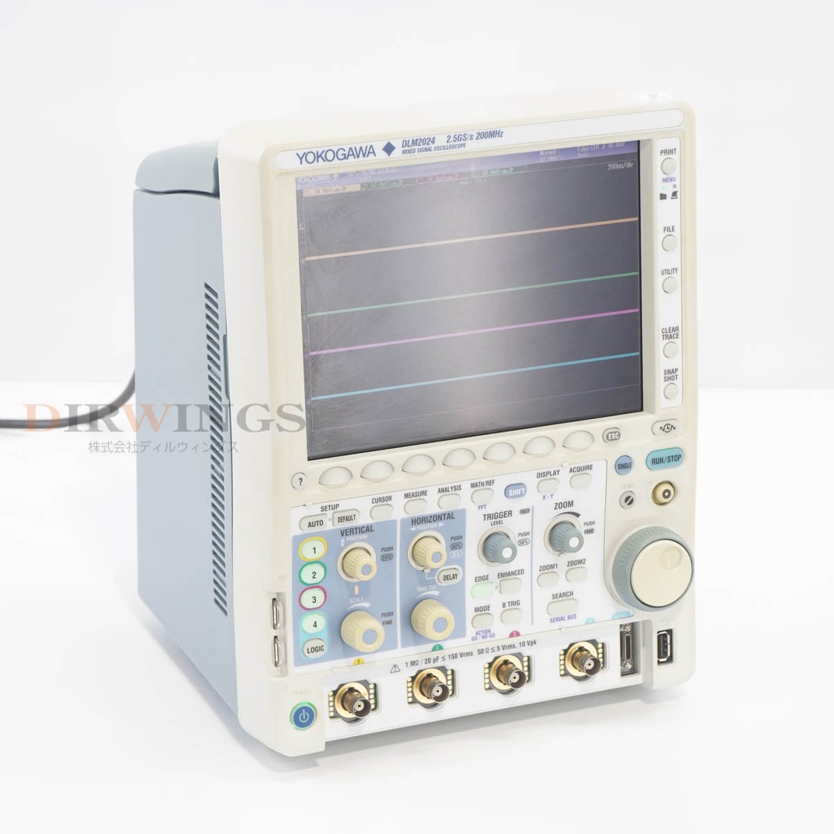 [DW]USED 8���ݾ� ����2026ǯ1��ޤ�ͭ�� YOKOGAWA DLM2024 710110-M-HJ/B5/M1/P4/C11/C9 MSO DLM2000 MIXED SIGNAL OSCILL...[06912-0321]