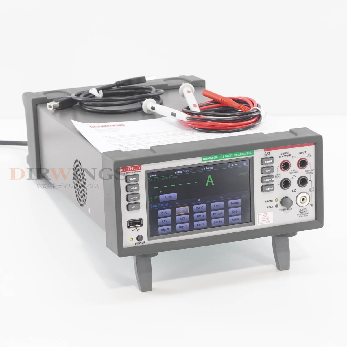 [DW]USED 8���ݾ� 04/2024CAL KEITHLEY DMM6500 6 1/2 DIGIT MULTIMETER 6.5�� �ǥ�����ޥ���᡼���� ���å������꡼�� ...[06912-0218]