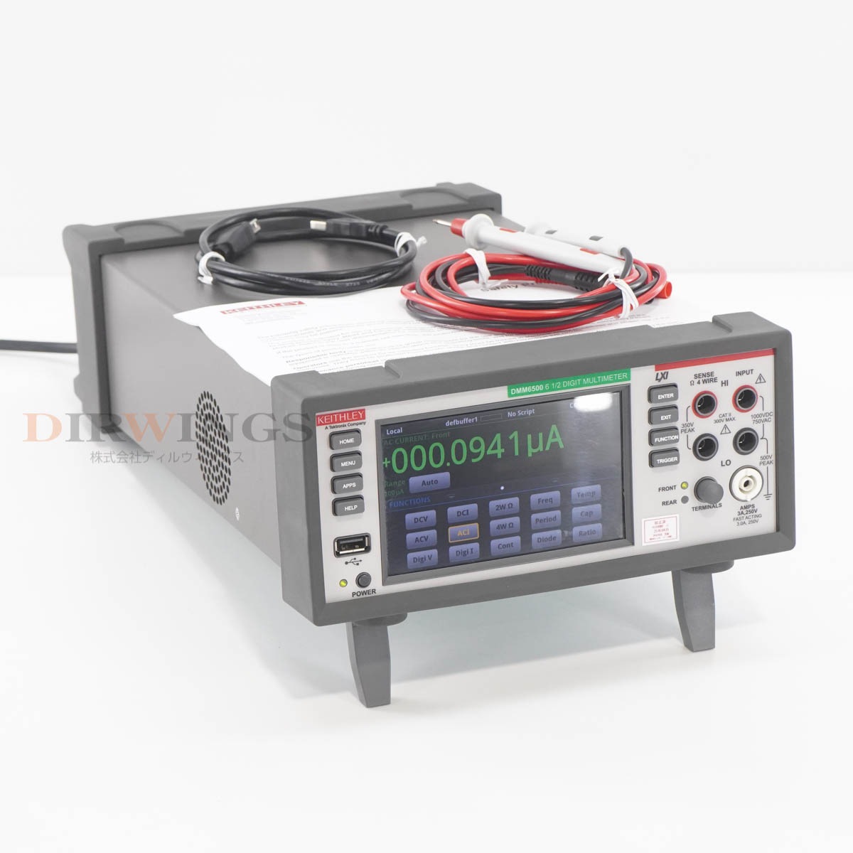 [DW]USED 8���ݾ� 04/2024CAL KEITHLEY DMM6500 6 1/2 DIGIT MULTIMETER 6.5�� �ǥ�����ޥ���᡼���� ���å������꡼�� ...[06912-0214]