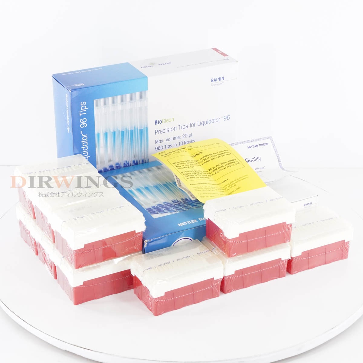 [DW]USED 8���ݾ� 3���å����� 2Ȣ���å� ̤���Ѥ˶ᤤ METTLER TOLEDO LQR-20SLR 17014399 RAININ Liquidator Tips 20��L ...[07019-0011]