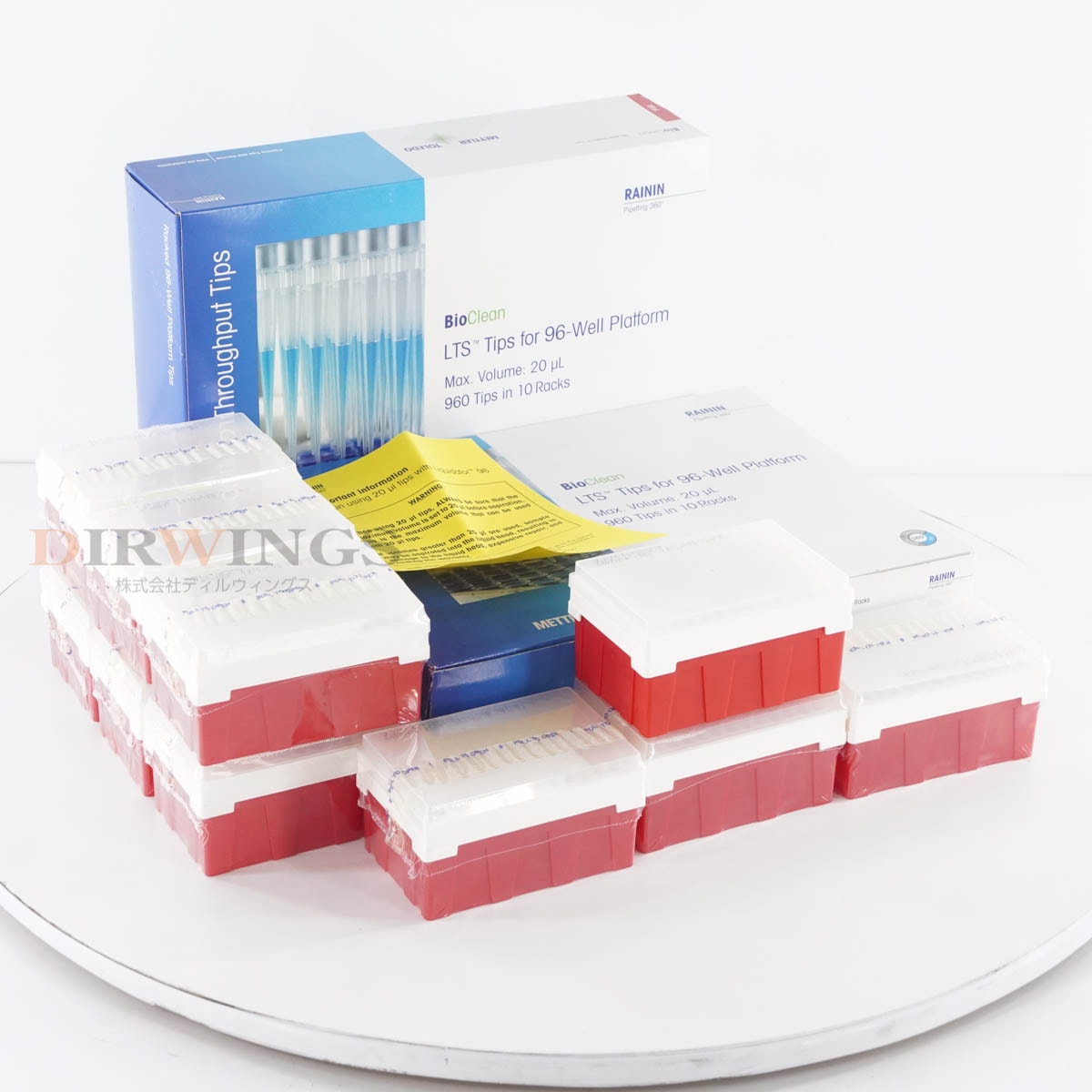 [DW]USED 8���ݾ� 7���å����� 2Ȣ���å� ̤���Ѥ˶ᤤ METTLER TOLEDO LQR-20SLR 17014399 RAININ Liquidator Tips 20��L ...[07019-0010]