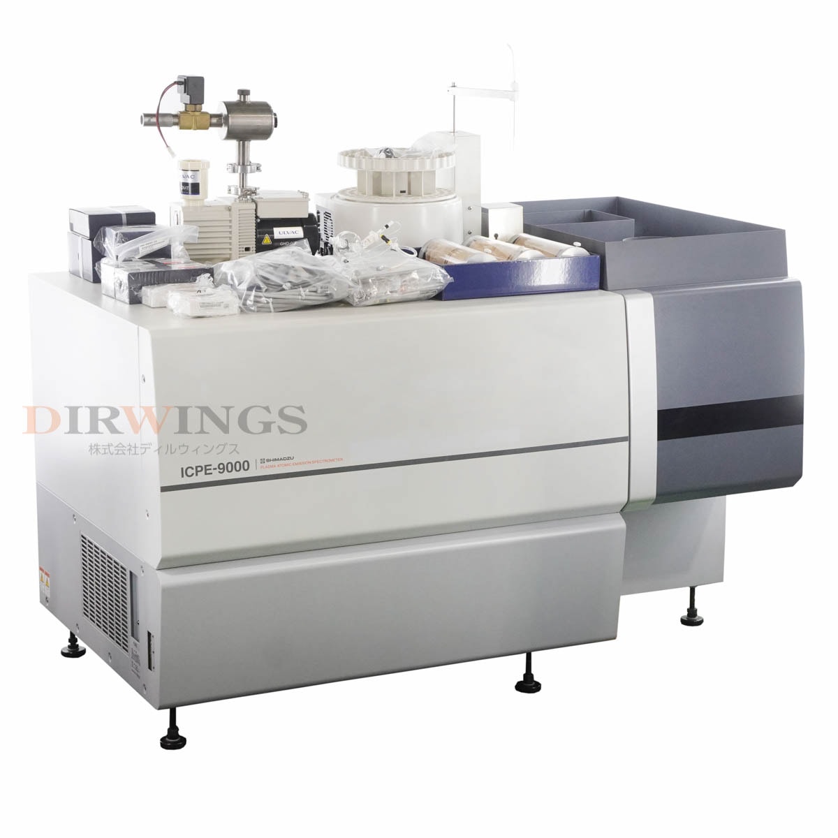 [DW]USED 8���ݾ� SHIMADZU ICPE-9000 ICP-AES PLASMA ATOMIC EMISSION SPECTROMETER ICPȯ��ʬ��ʬ������ ����ȥץ饺��...[07072-0002]