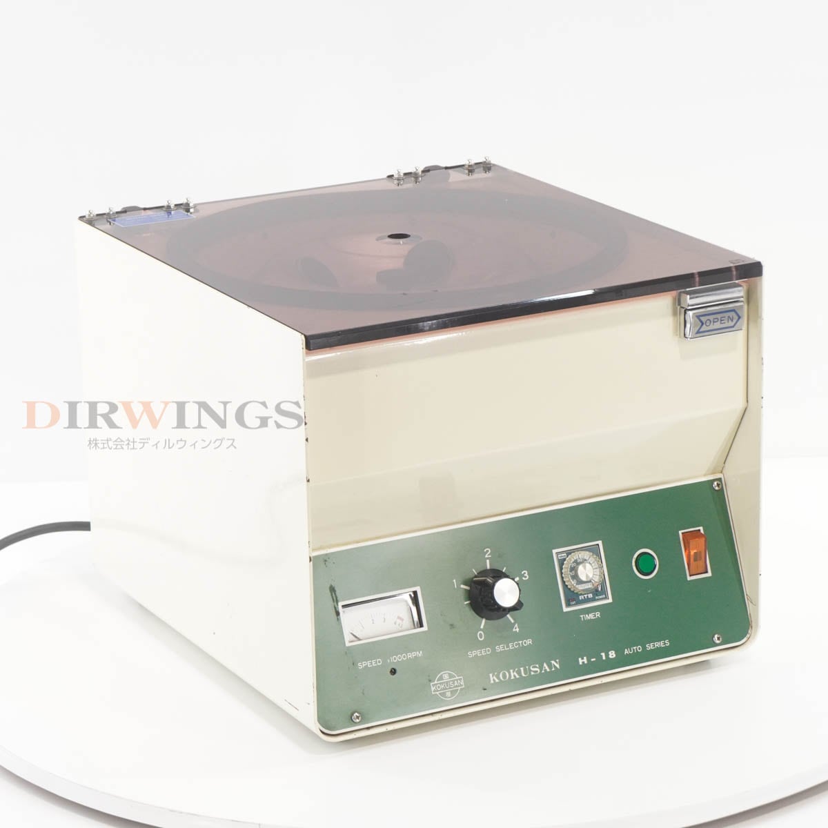 [DW]USED 8���ݾ� KOKUSAN H-18 AUTO Series Centrifuge �󿴵� ��ʬΥ�� [06989-0017]