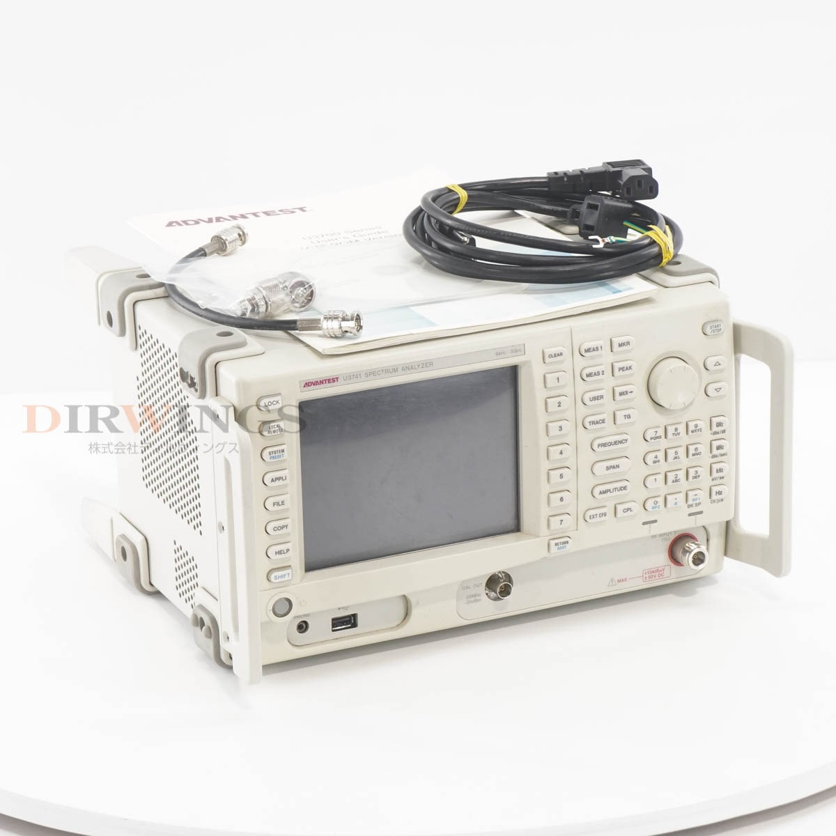 ADVANTEST U3461 スペクトラムアナライザー 9KHz-3GHz ADVANTEST U3461 スペクトラムアナライザー 9KHz-3GHz - メルカリ