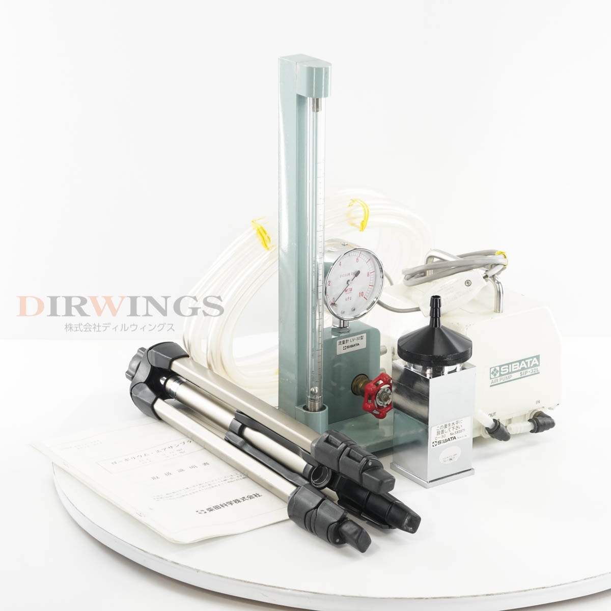 [DW]USED 8���ݾ� SIBATA SL-30 Air Sampler Air Pump �����ܥꥦ�२������ץ顼 �����ݥ�� ή�̷� ����������ץ顼 ��...[06971-0007]