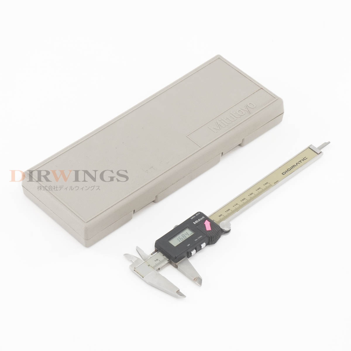 株式会社ミツトヨ クーラントデジマチックノギス/500-712-20 CD-P15M ミツトヨ(mitutoyo) ABS クーラントプルーフキャリパ CD-P15M 500-712-20