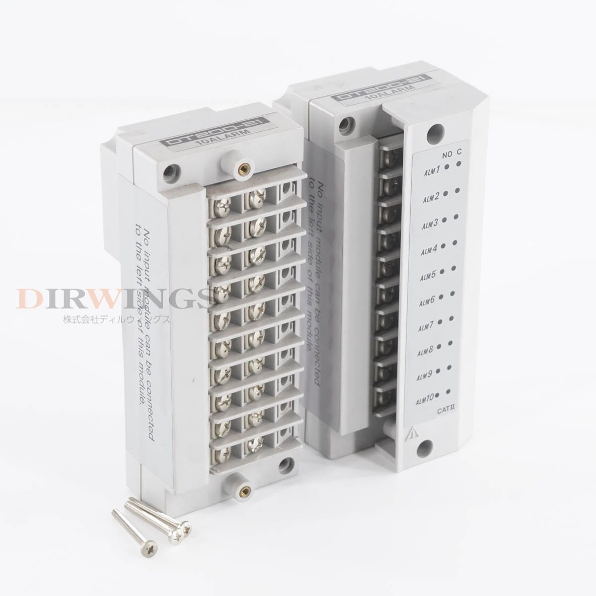 [DW]USED 8���ݾ� 2�ĥ��å� YOKOGAWA DT200-21 DARWIN 10ALARM MODULE 10�� ���顼����ϥ⥸�塼�� [06912-0385]