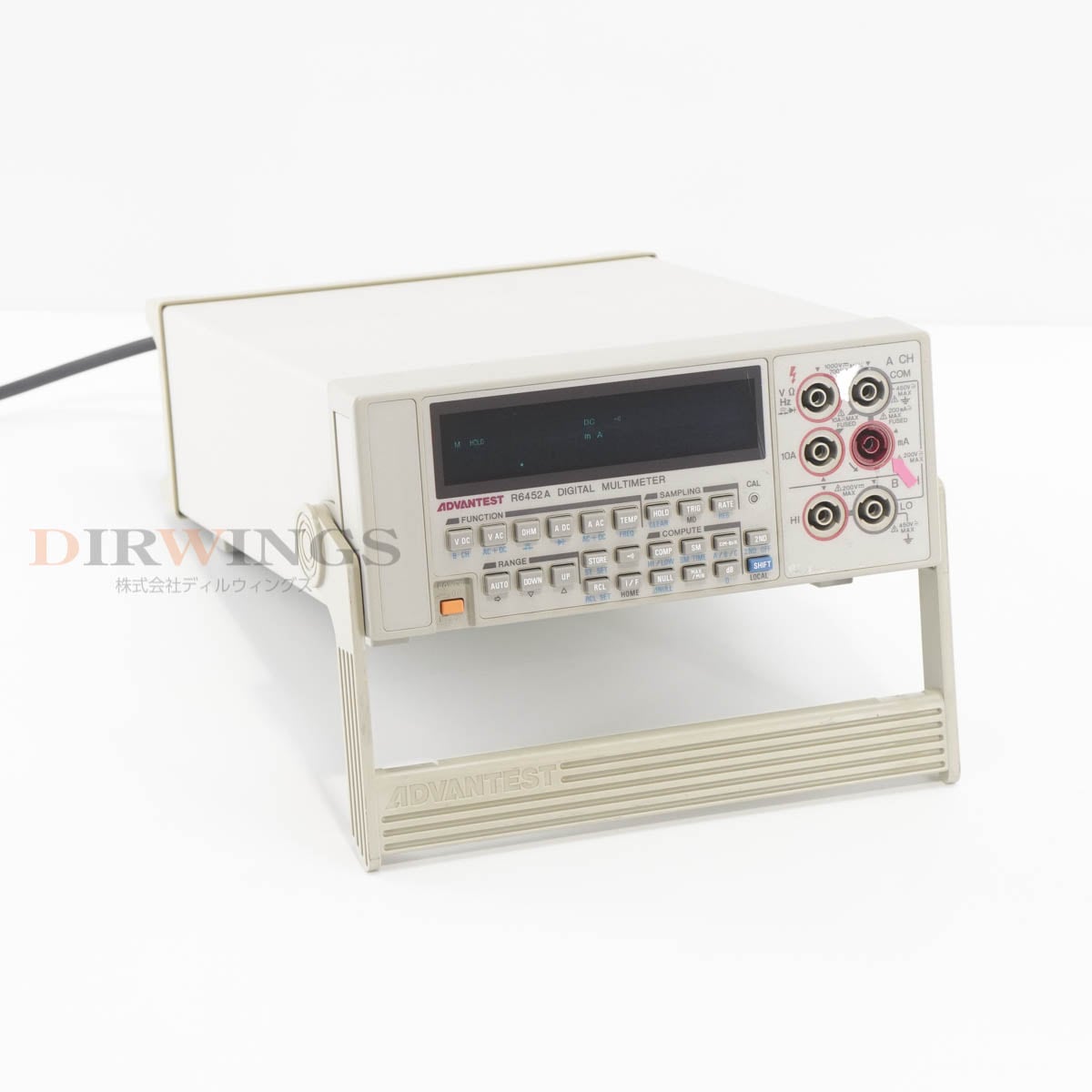 [DW]USED 8���ݾ� ADVANTEST R6452A DMM DIGITAL MULTIMETER �ǥ�����ޥ���᡼���� [06801-0081]