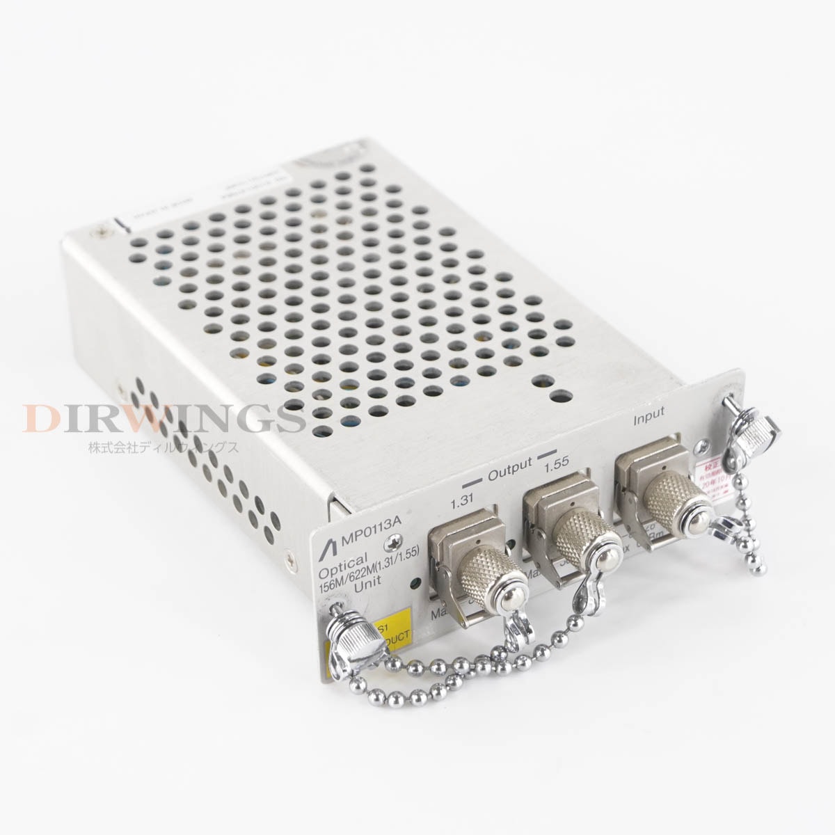 [DW]USED 8���ݾ� Anritsu MP0113A Optical 156M/622M(1.31/1.55) Unit ����˥å� ���ץƥ������˥å� [06912-0106]
