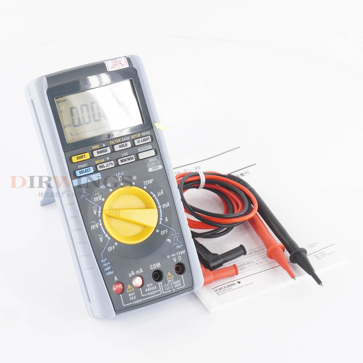 [DW]USED 8���ݾ� 02/2024CAL YOKOGAWA TY720 DMM DIGITAL MULTIMETER �ǥ�����ޥ���᡼���� �谷������ [06912-0379]