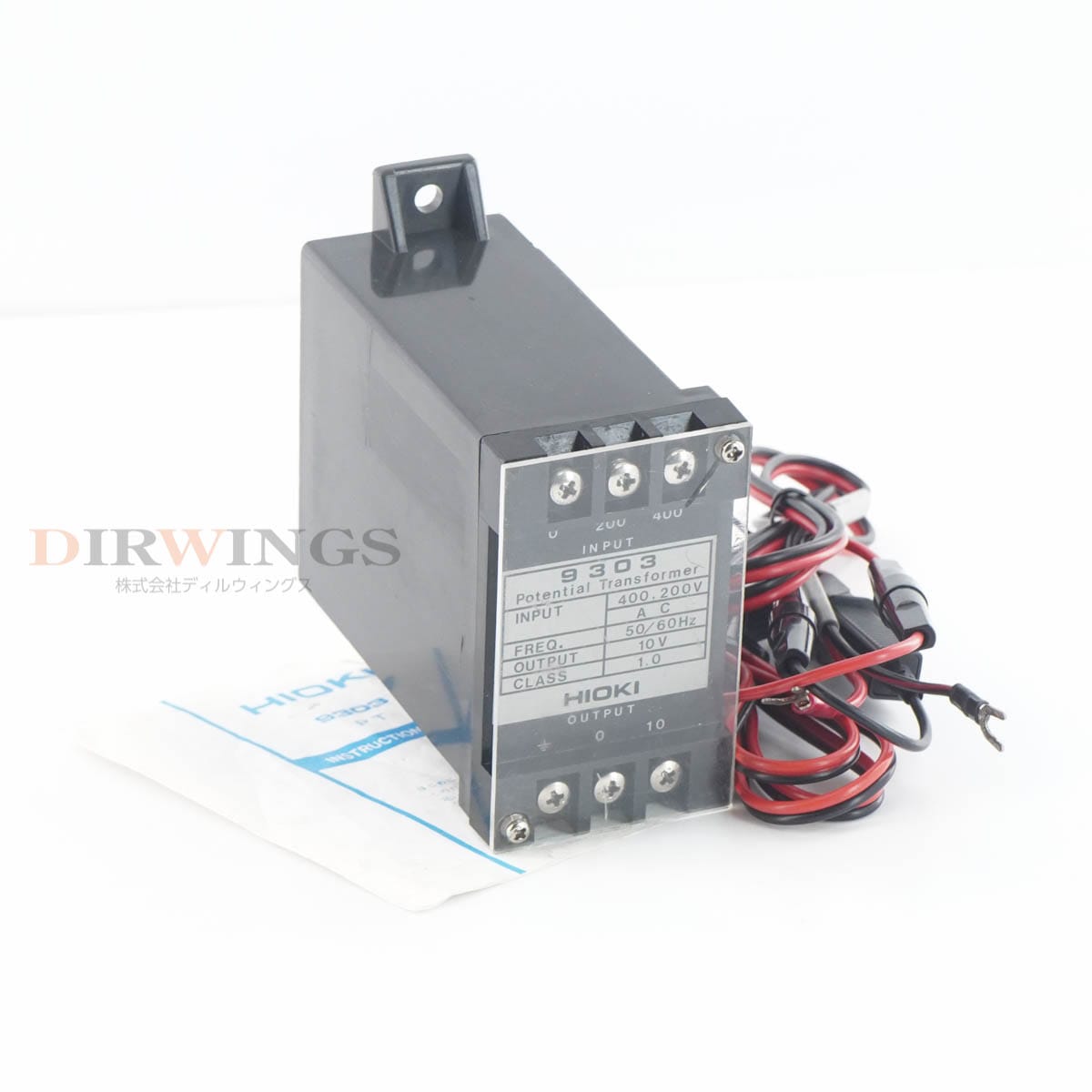 [DW]USED 8���ݾ� ��������2024ǯ9�� HIOKI 9303 PT Potential Transformer �Ѱ��� �ݥƥ󥷥��ȥ�󥹥ե����ޡ� �谷��...[06981-0228]