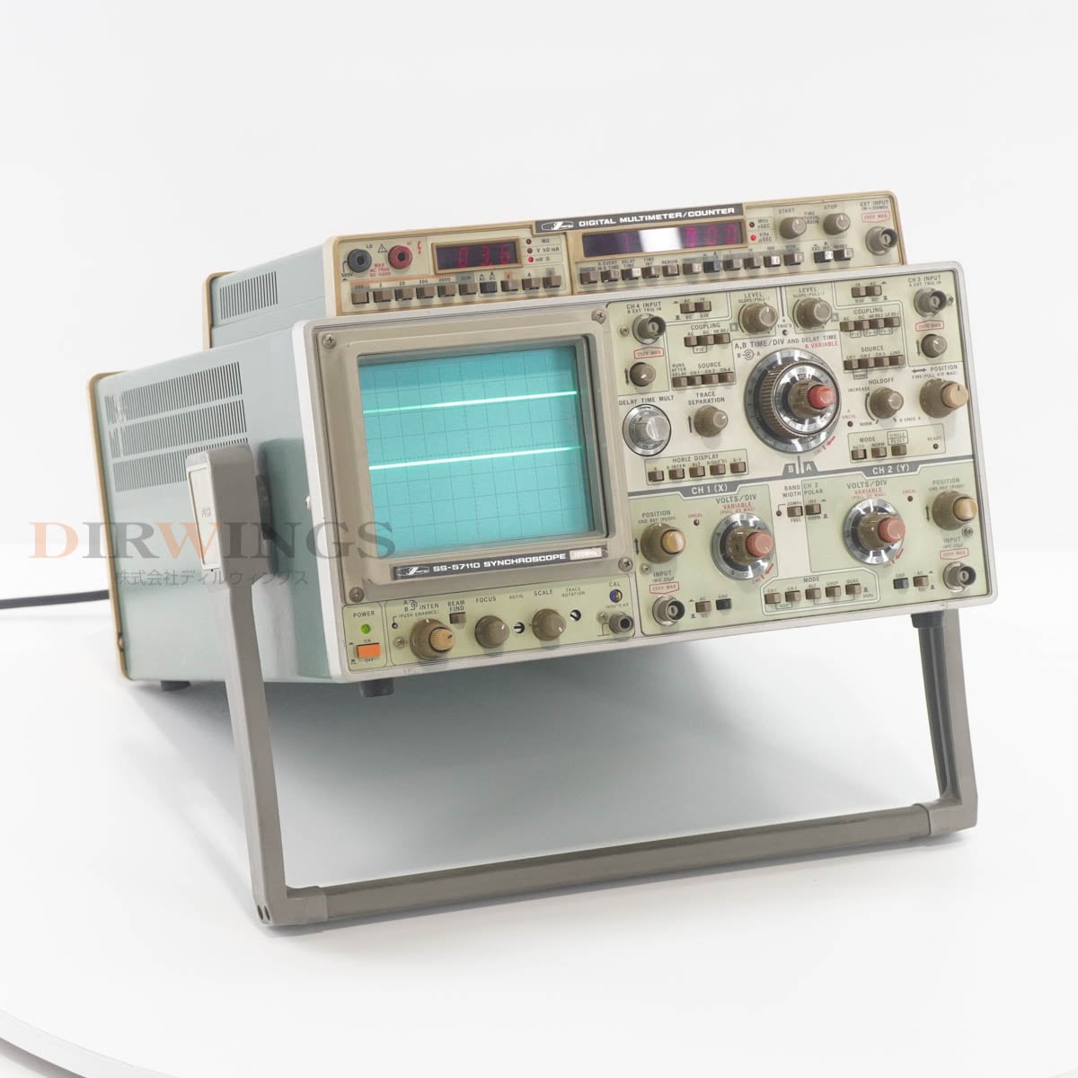 [DW]USED 8���ݾ� IWATSU SS-57110 SYNCHROSCOPE OSCILLOSCOPE ���󥯥��������� �������������� 100MHz �Ÿ������� [07022-0004]